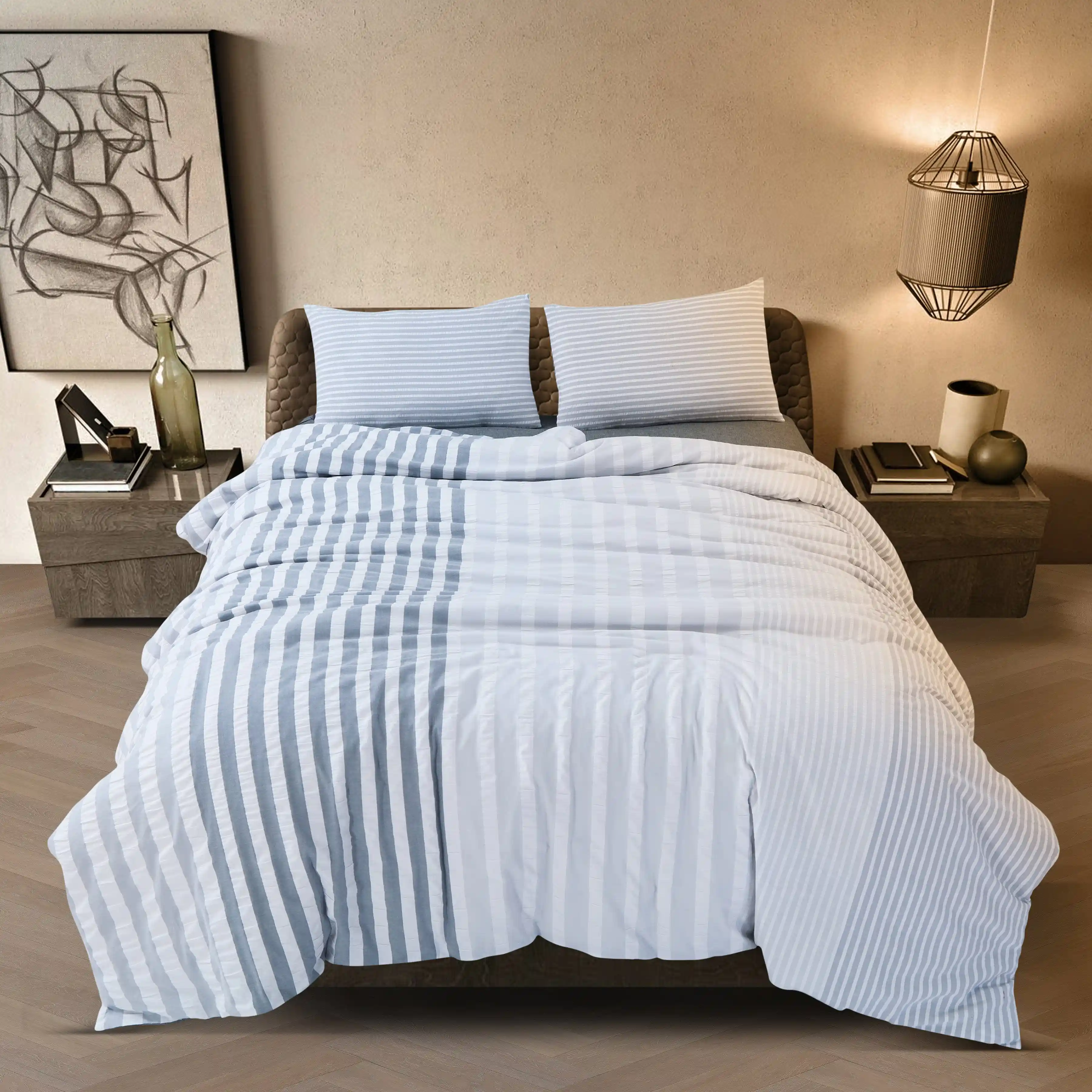 100 % Washed Cotton Breathable Bedding Set| 100 % Cotton Bedding Set - Image 10