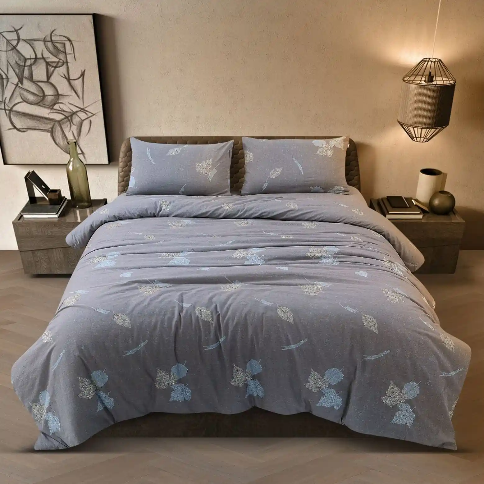 100 % Washed Cotton Breathable Bedding Set| 100 % Cotton Bedding Set - Image 13