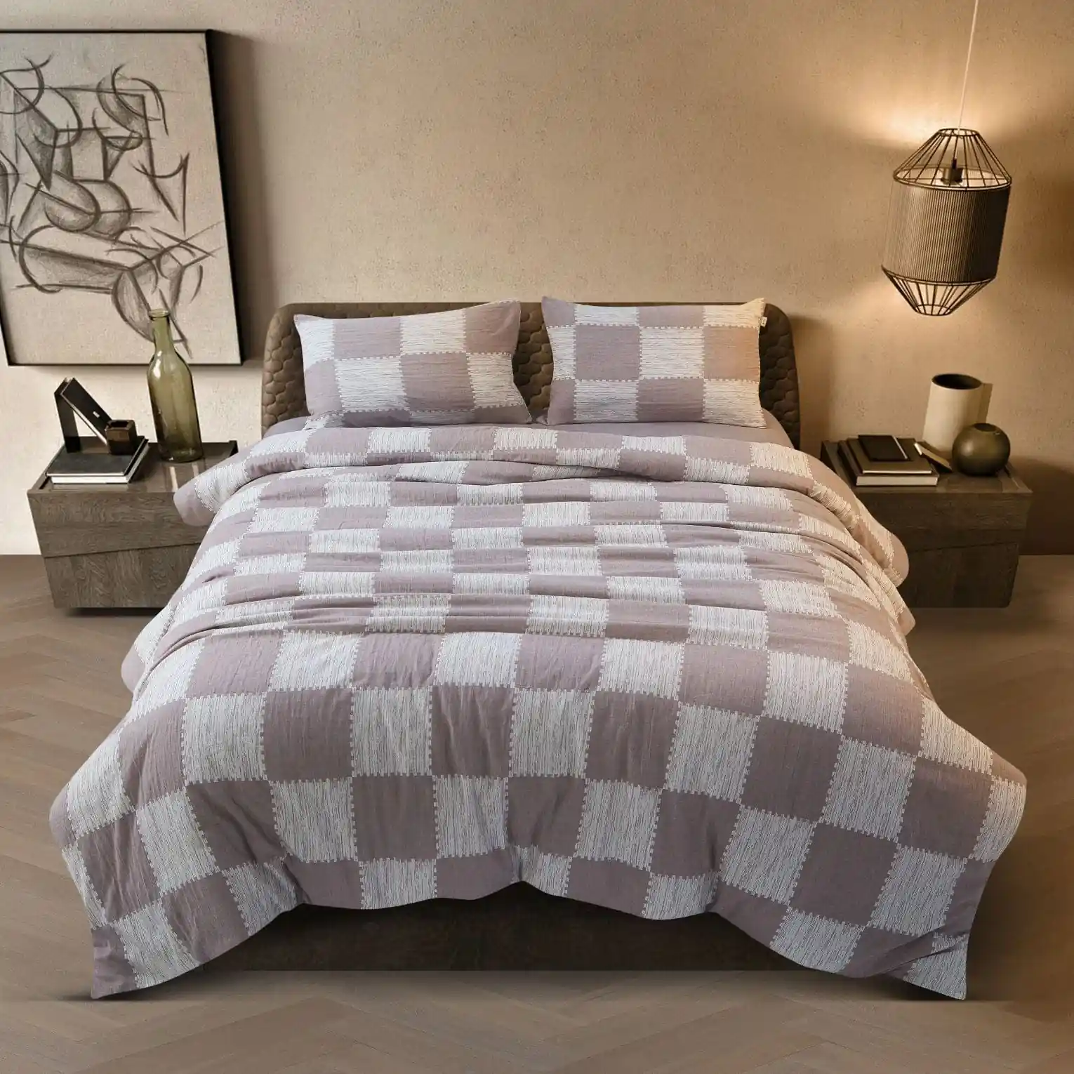 100 % Washed Cotton Breathable Bedding Set| 100 % Cotton Bedding Set - Image 19