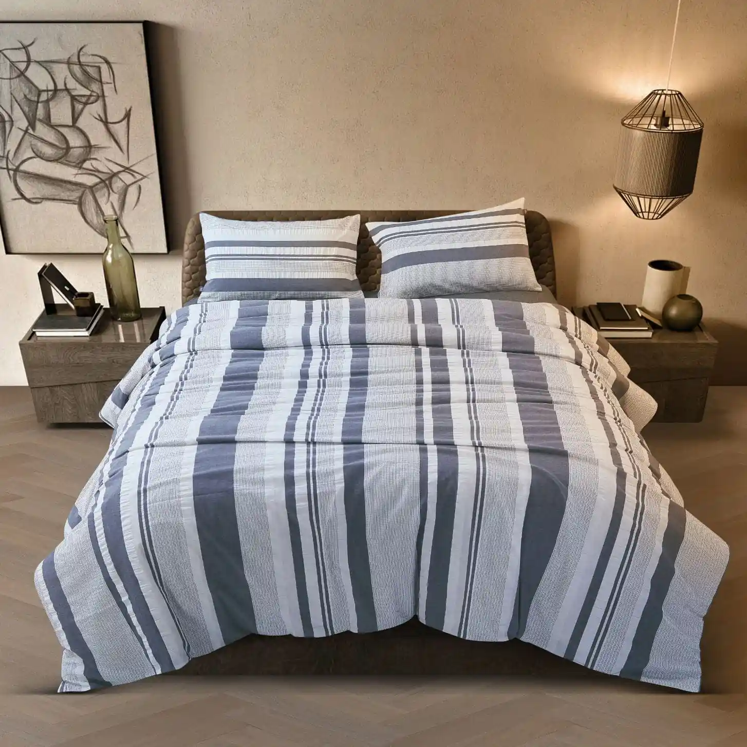 100 % Washed Cotton Breathable Bedding Set| 100 % Cotton Bedding Set - Image 20