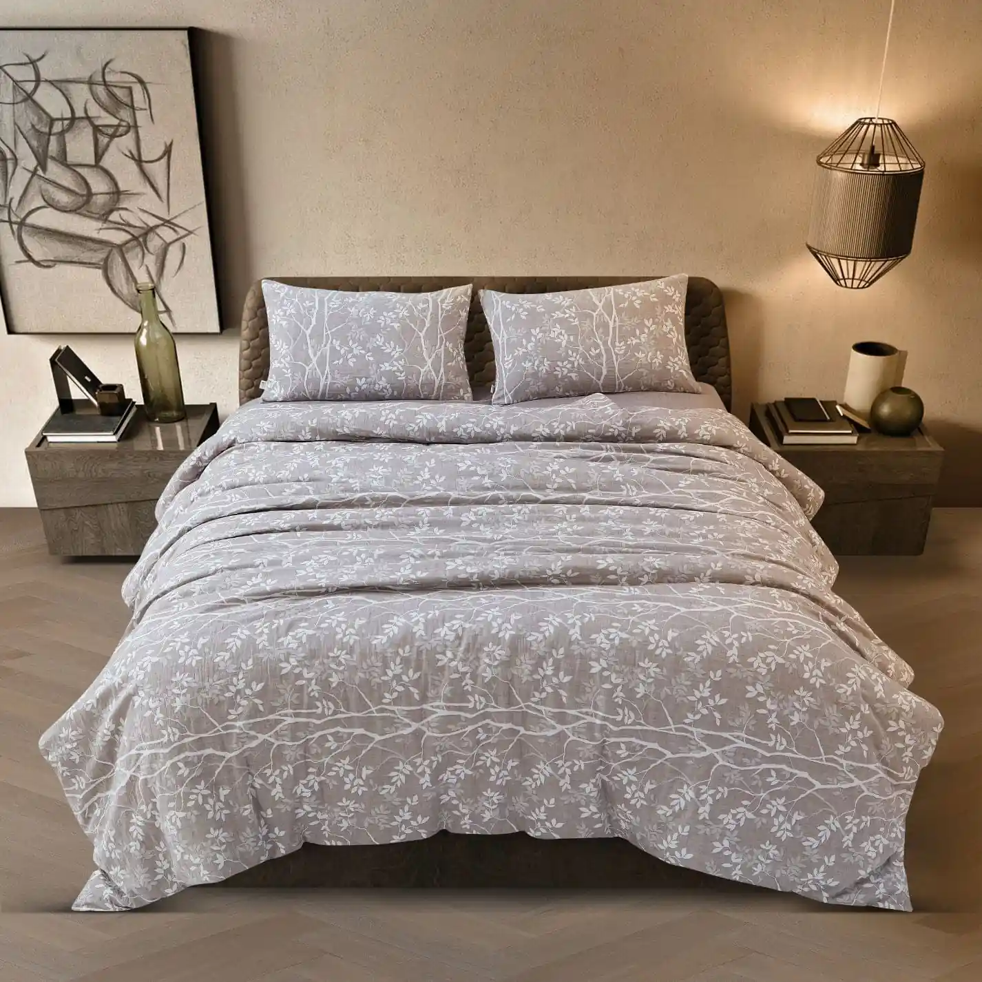 100 % Washed Cotton Breathable Bedding Set| 100 % Cotton Bedding Set - Image 24