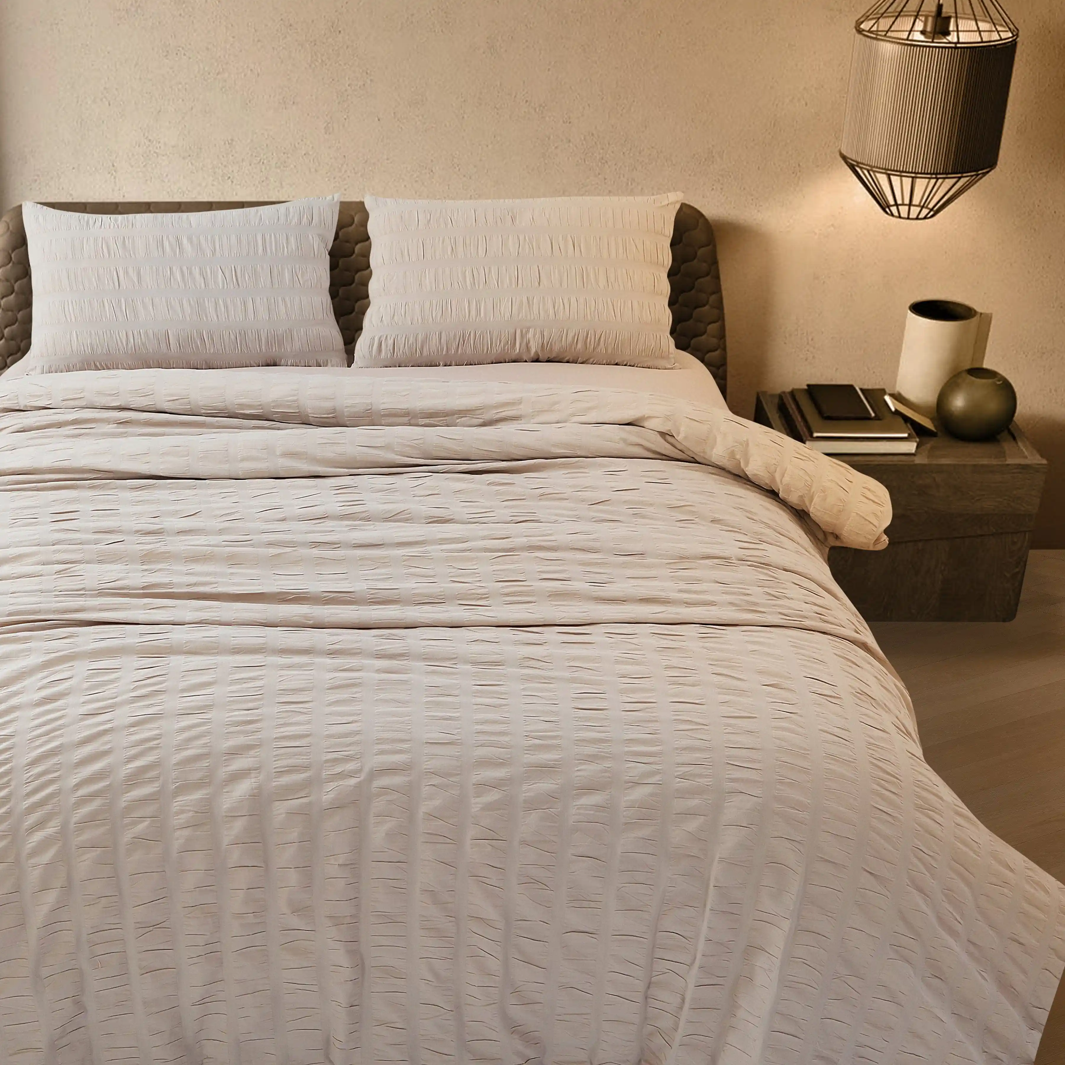 100 % Washed Cotton Breathable Bedding Set| 100 % Cotton Bedding Set - Image 4