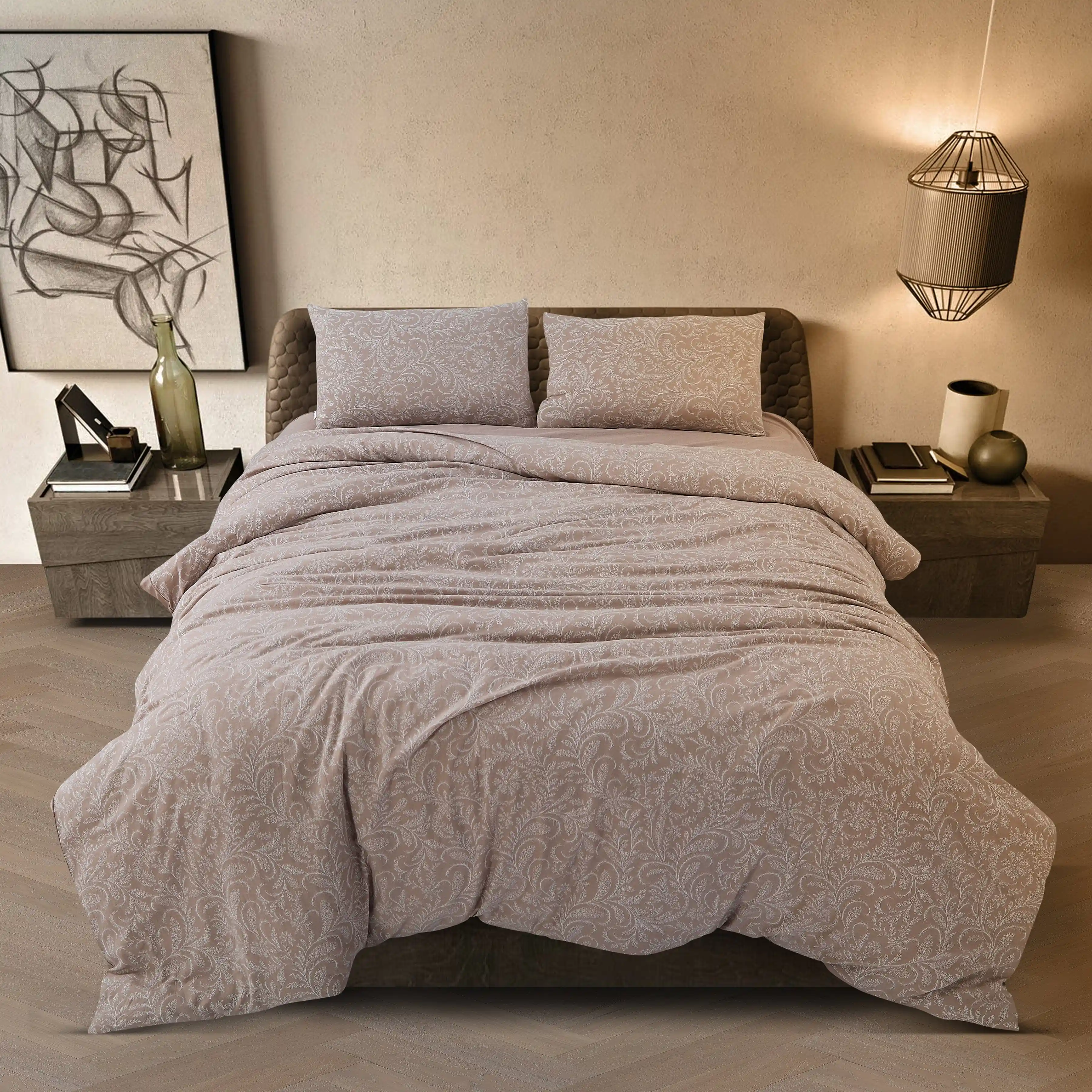 100 % Washed Cotton Breathable Bedding Set| 100 % Cotton Bedding Set - Image 8