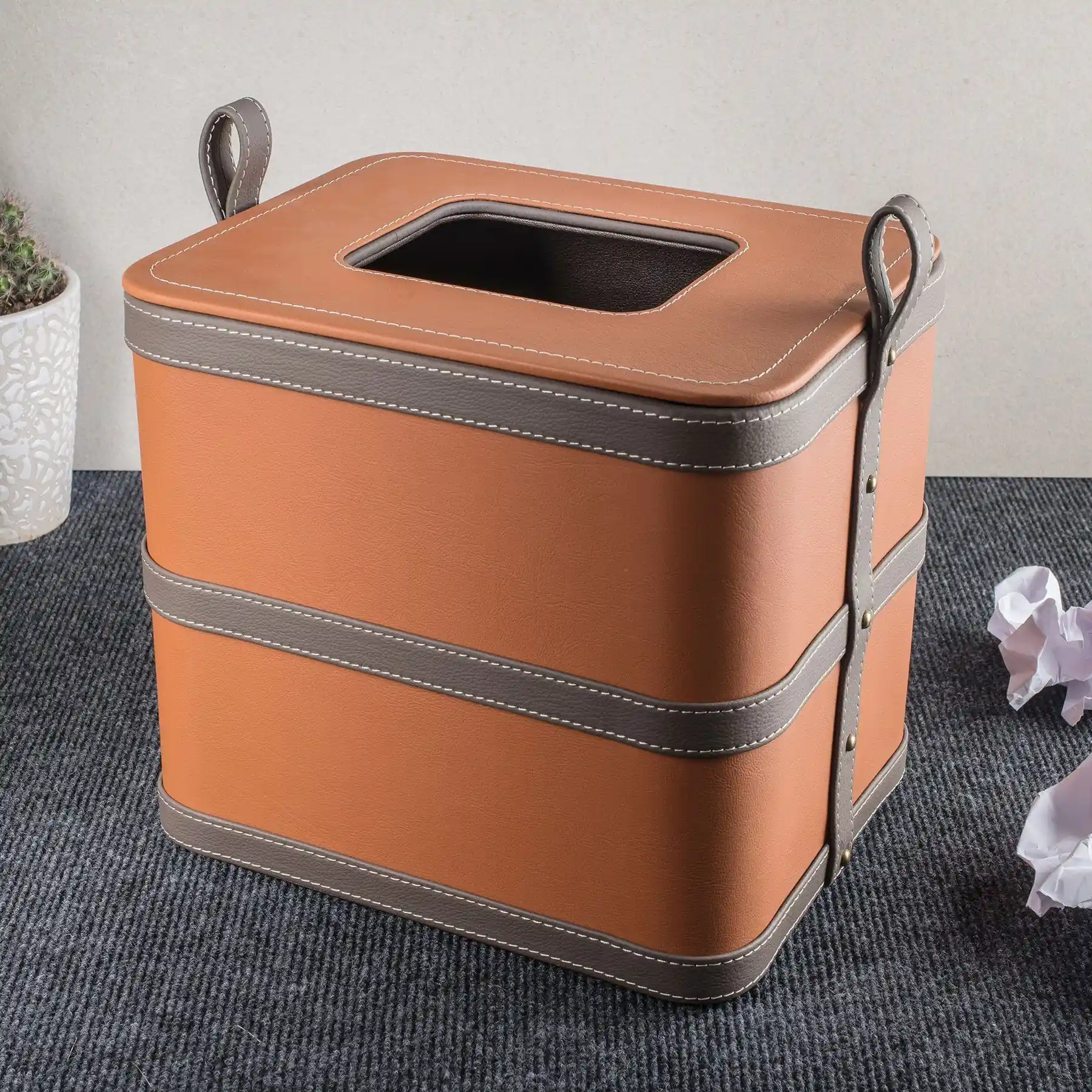 Leather Dustbin - Image 7