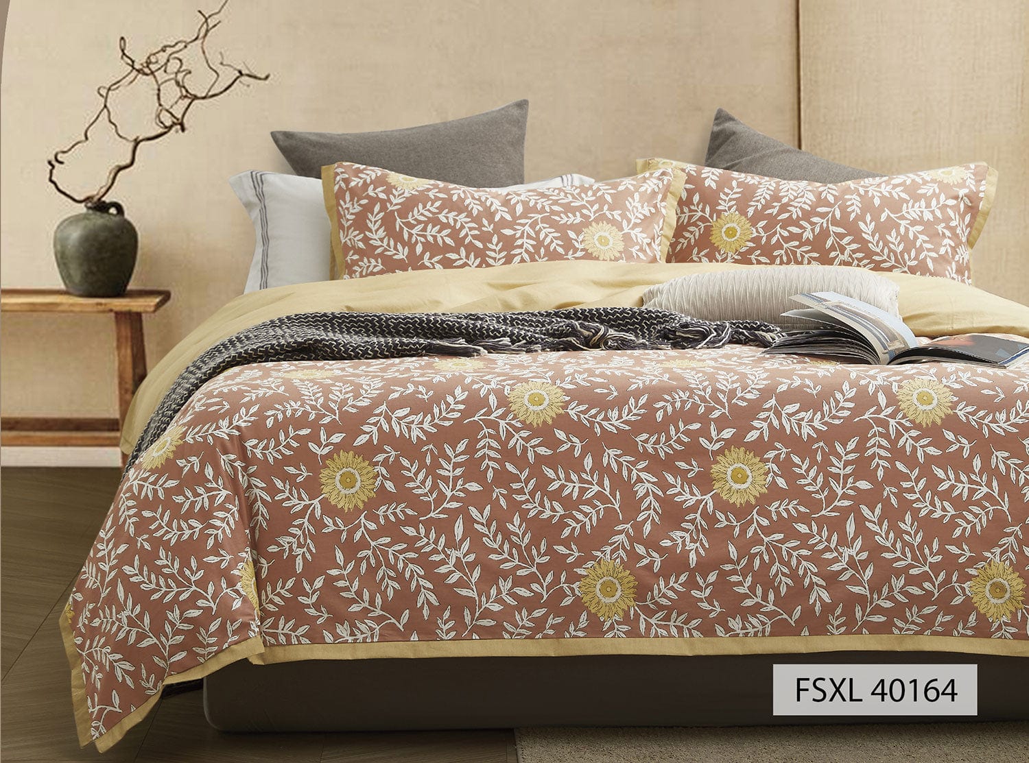 350 Tc Cotton Prints Bedding Collection | Super King Size Bedsheets - Image 6