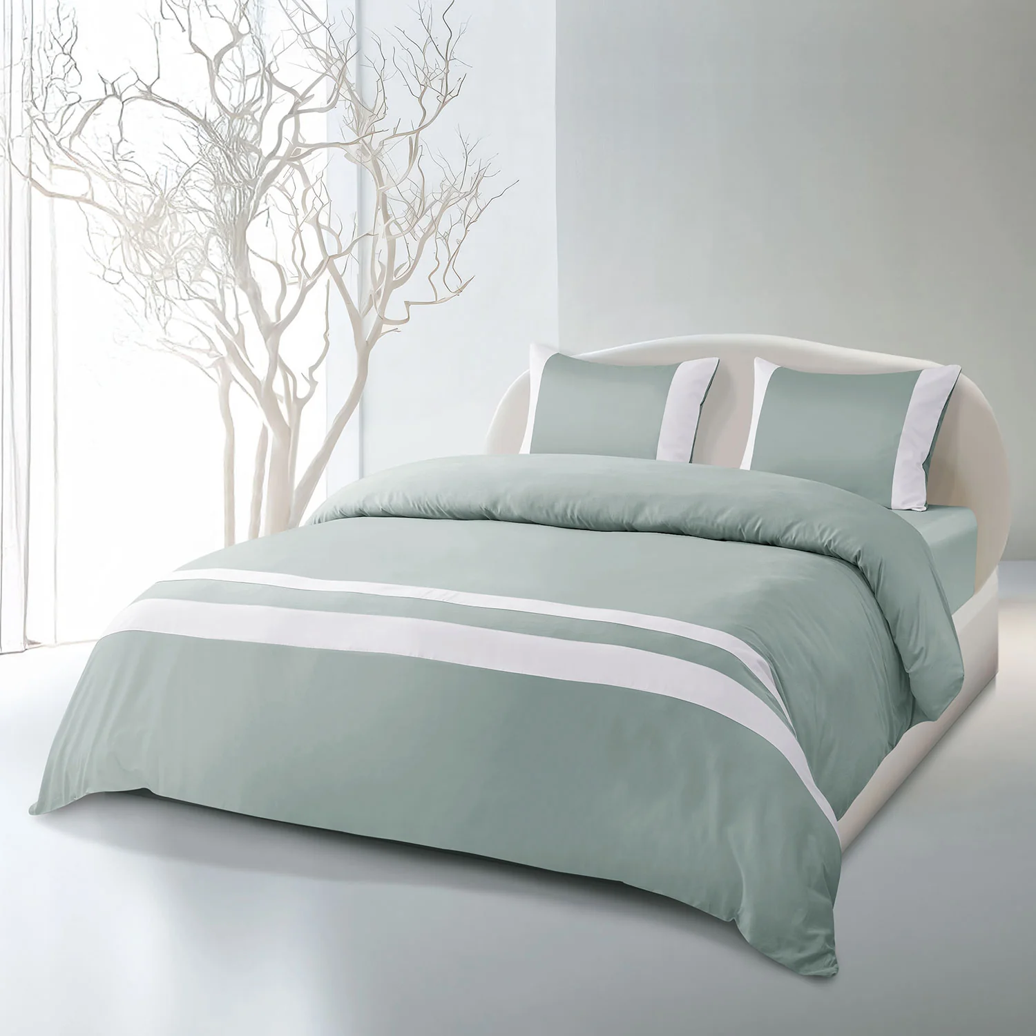 550 Tc Botanic Cotton | Soft Bedsheet - Image 4