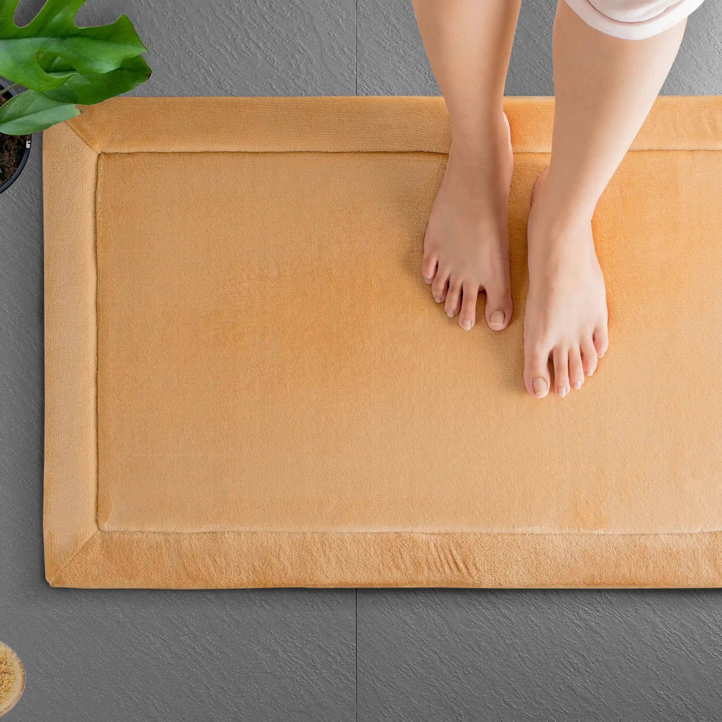 Anti Skid Memory Foam Bath Carpets | Cotton Bathmat - Image 17