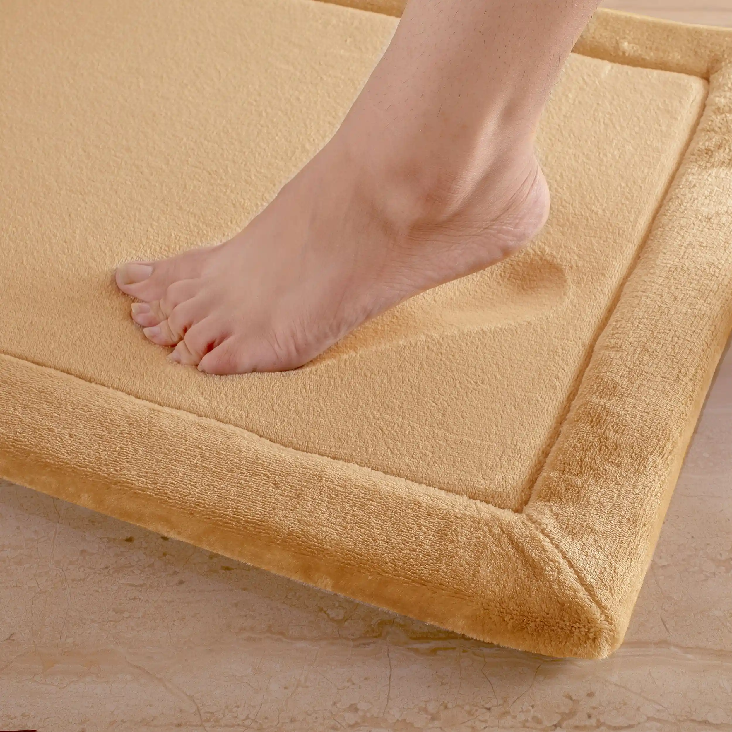 Anti Skid Memory Foam Bath Carpets | Cotton Bathmat - Image 20