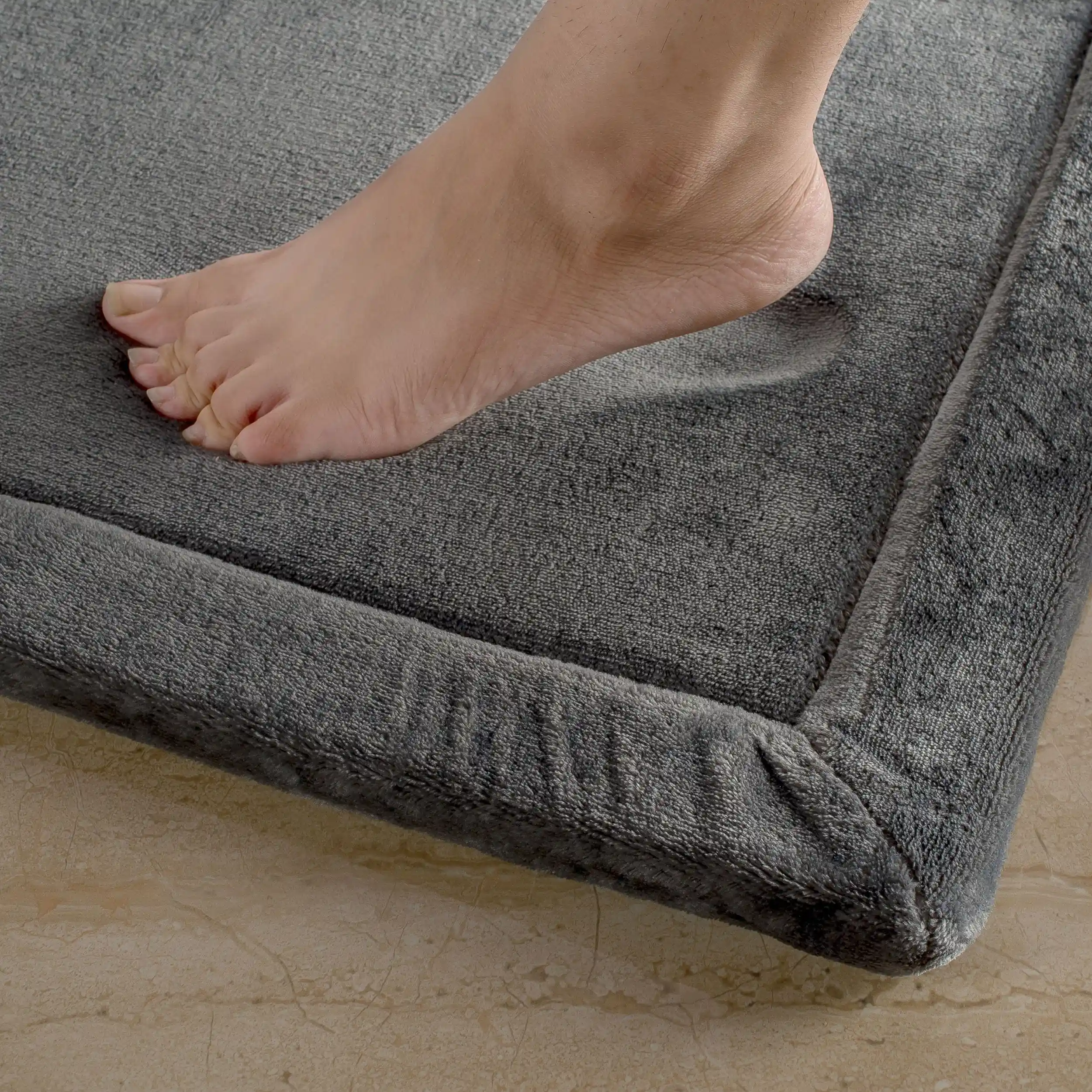 Anti Skid Memory Foam Bath Carpets | Cotton Bathmat - Image 22