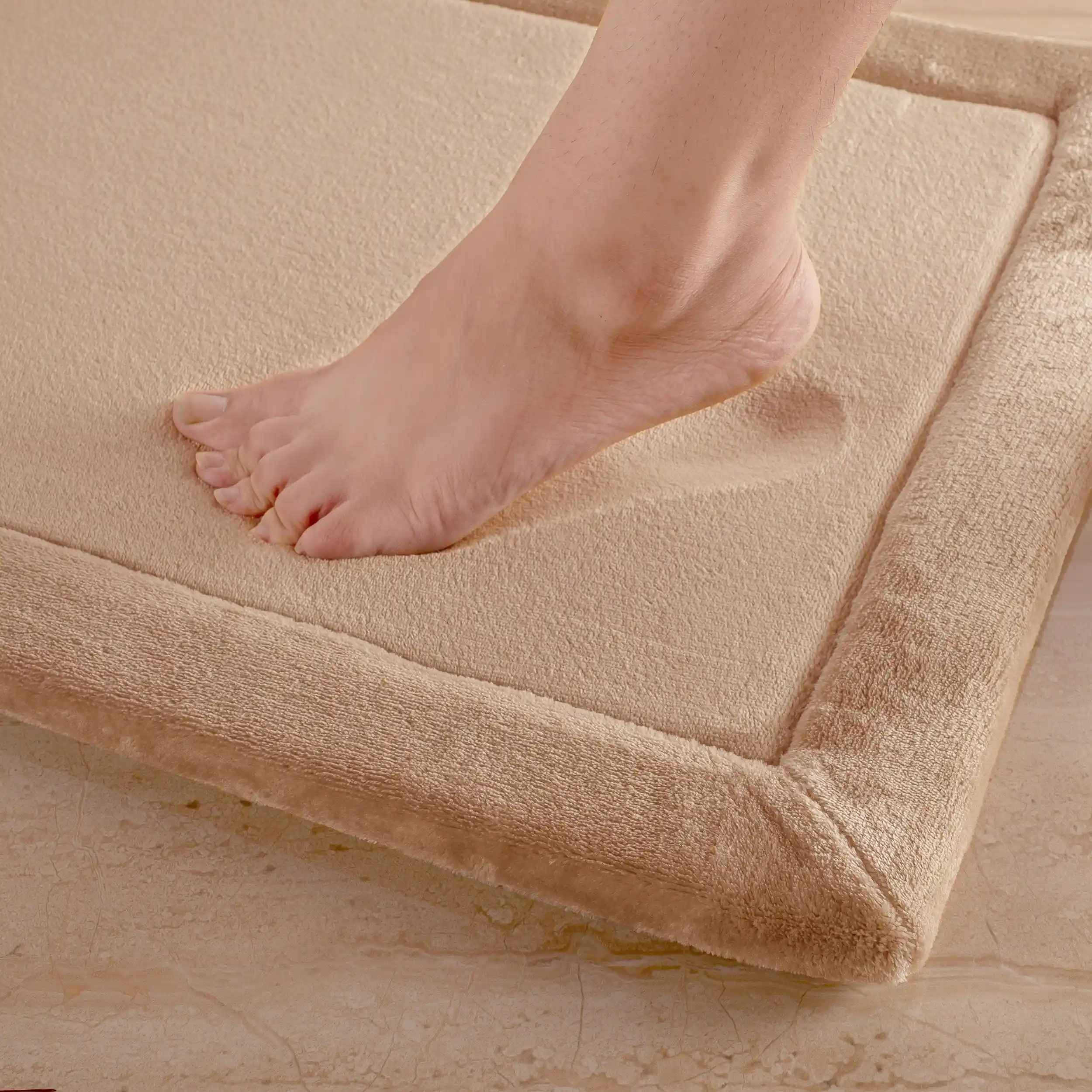 Anti Skid Memory Foam Bath Carpets | Cotton Bathmat - Image 29
