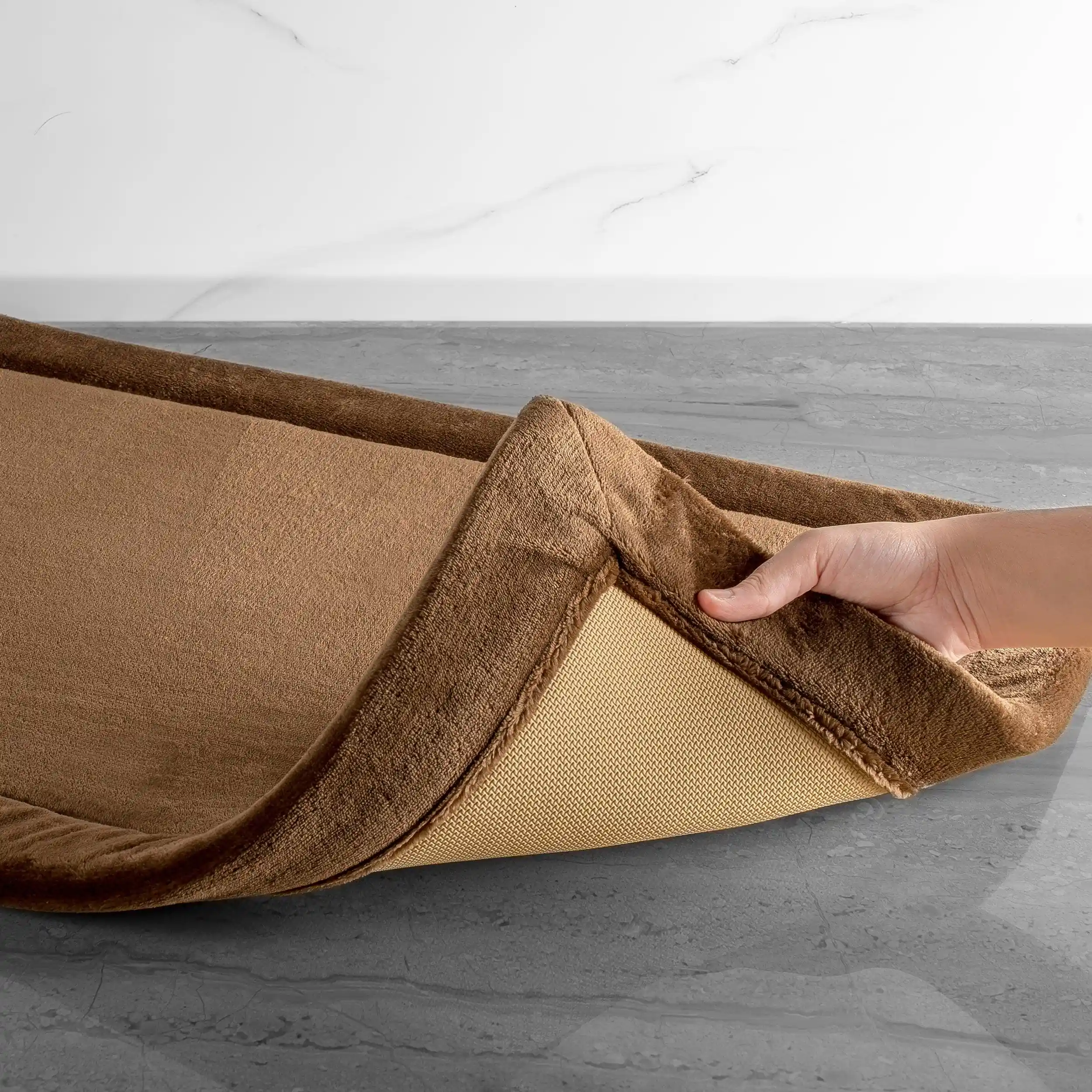 Anti Skid Memory Foam Bath Carpets | Cotton Bathmat - Image 5