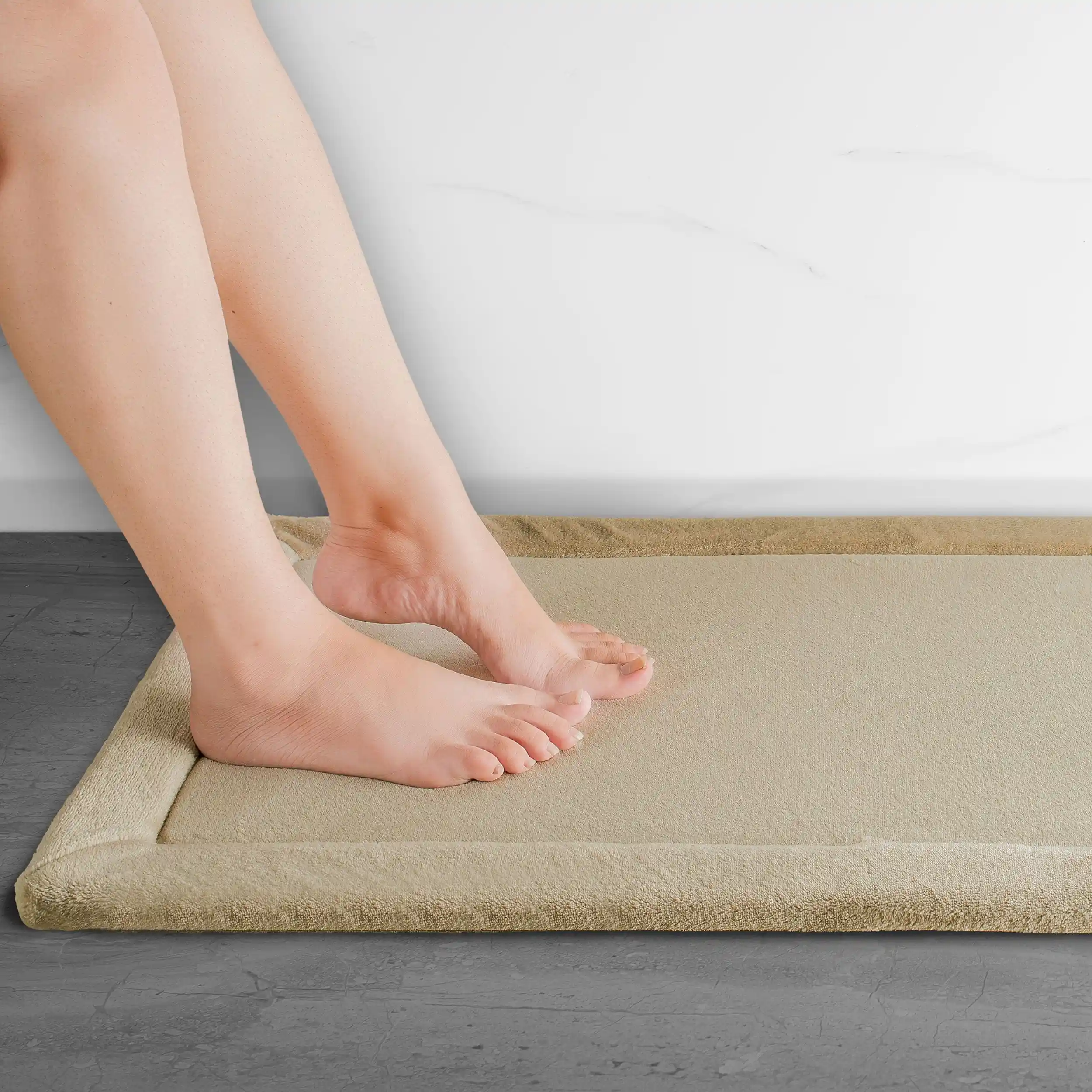 Anti Skid Memory Foam Bath Carpets | Cotton Bathmat - Image 8
