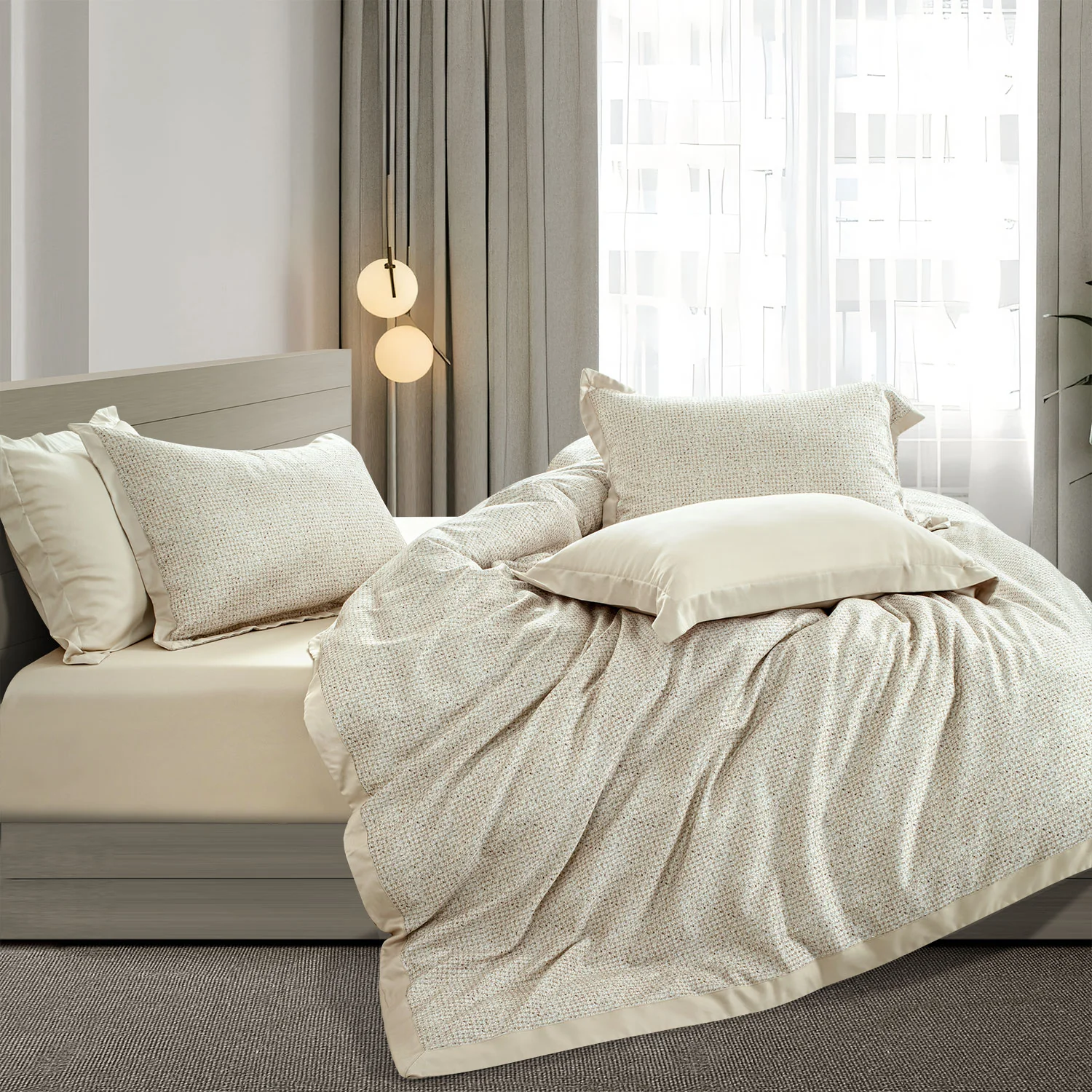 Bamboo Cotton Printed Bedsheet - Image 15