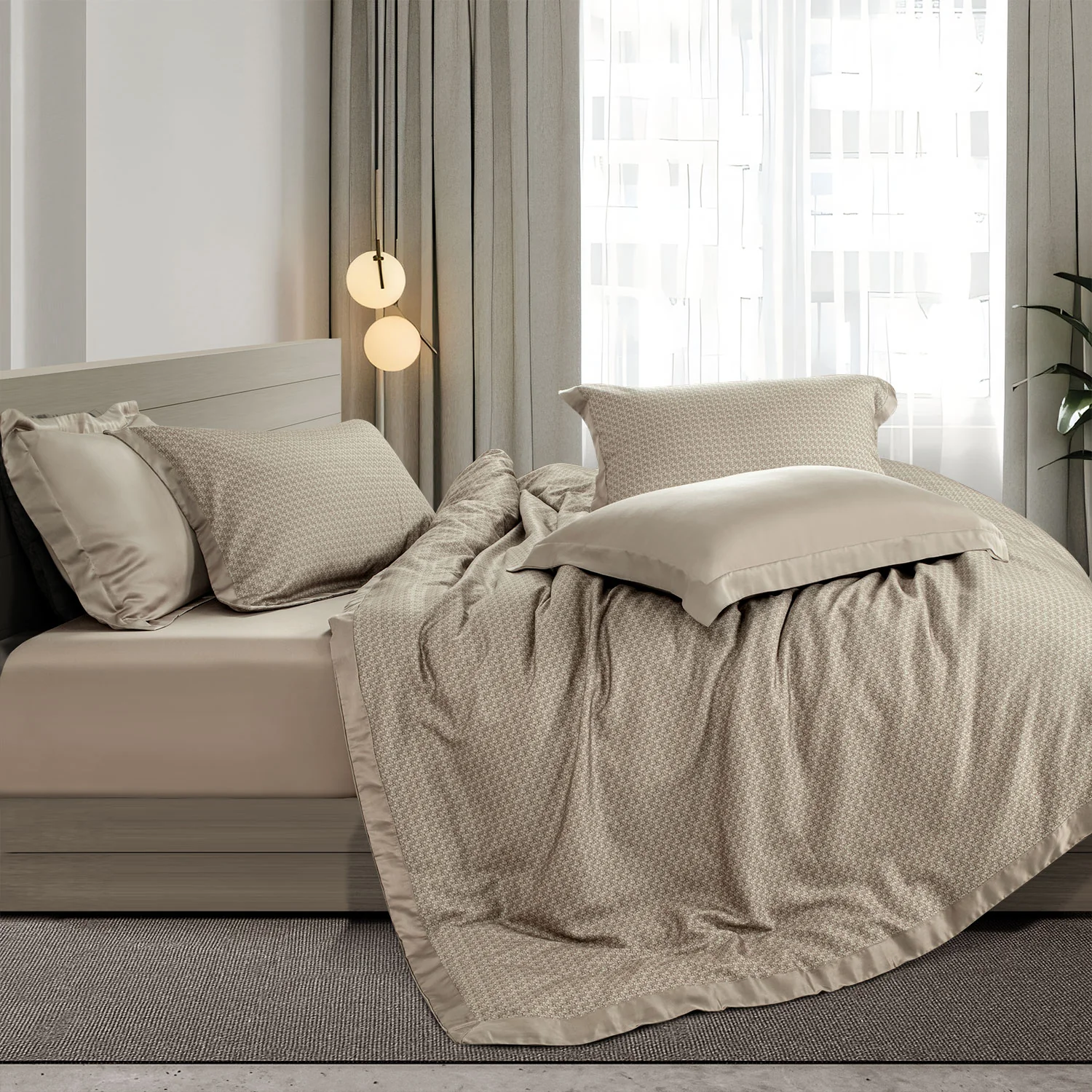 Bamboo Cotton Printed Bedsheet - Image 27