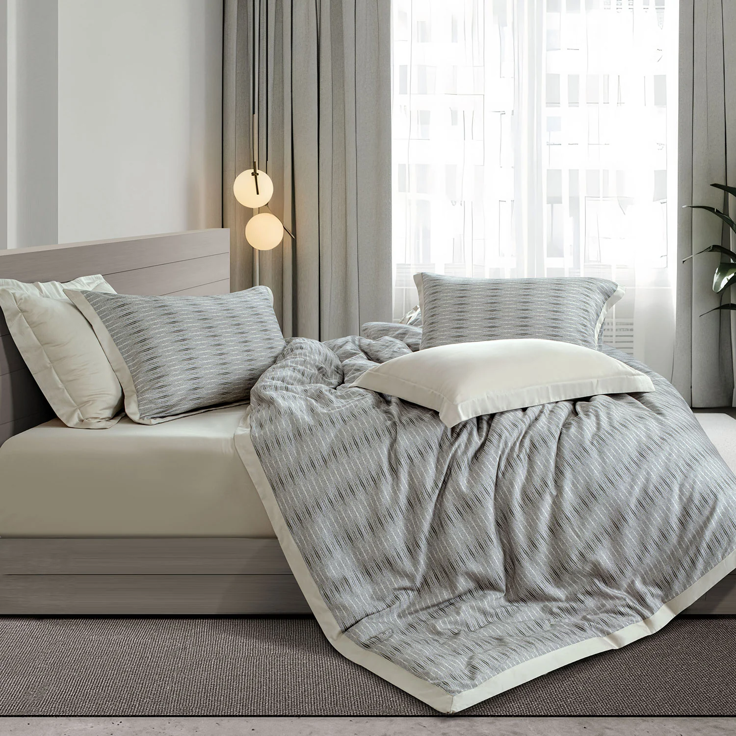 Bamboo Cotton Printed Bedsheet - Image 34