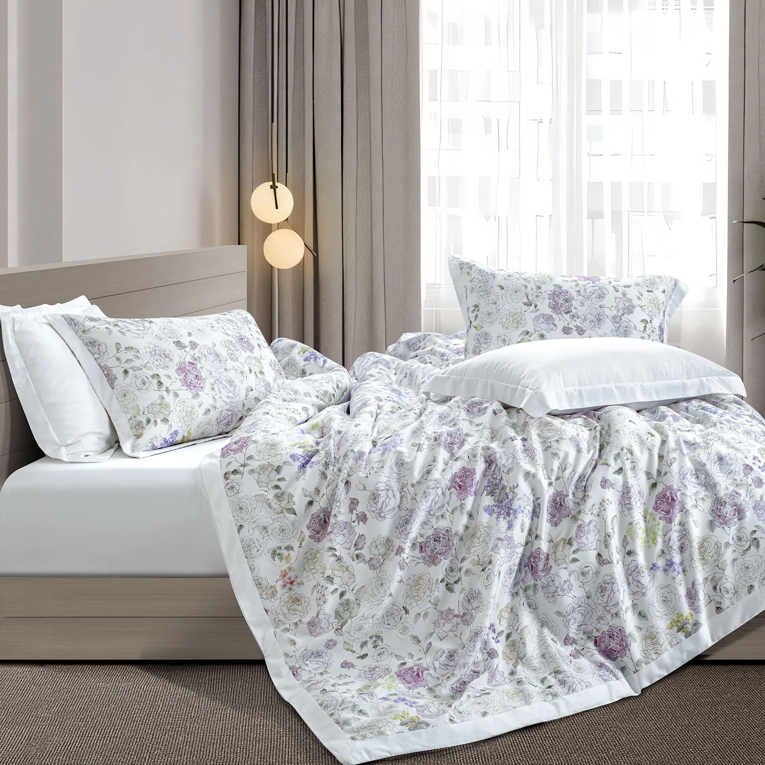 Bamboo Cotton Printed Bedsheet - Image 58