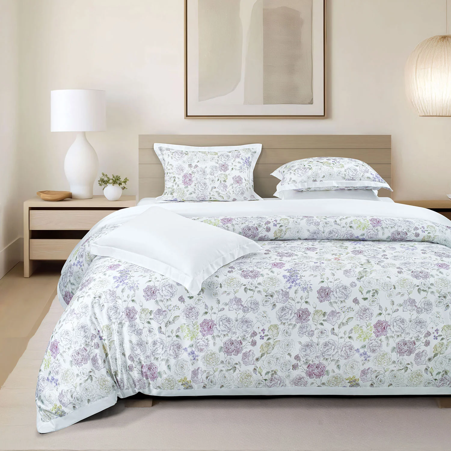 Bamboo Cotton Printed Bedsheet - Image 62