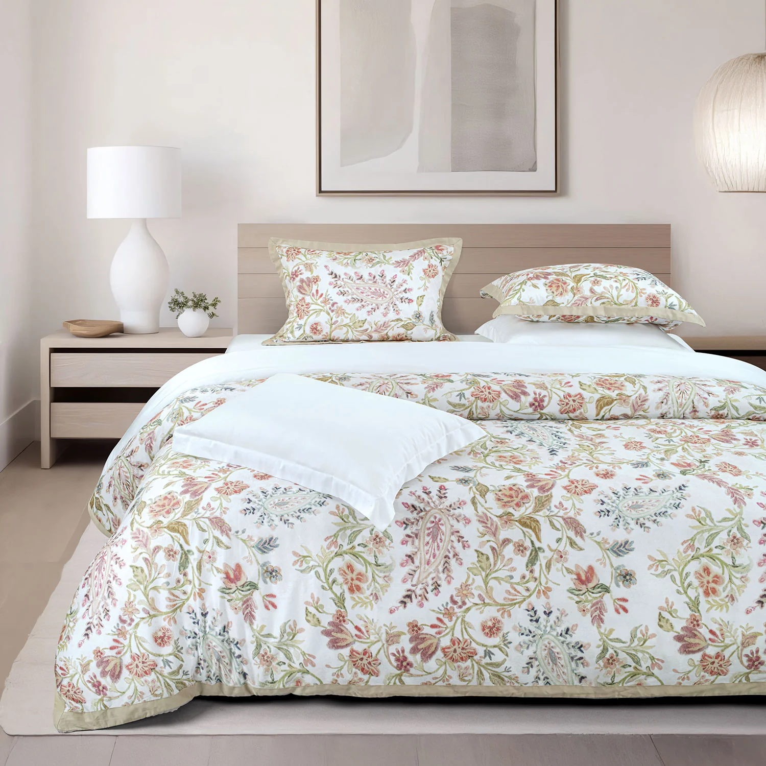 Bamboo Cotton Printed Bedsheet - Image 69