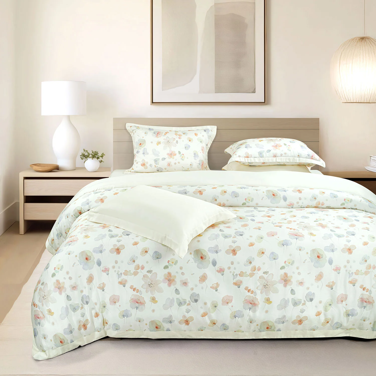 Bamboo Cotton Printed Bedsheet - Image 81