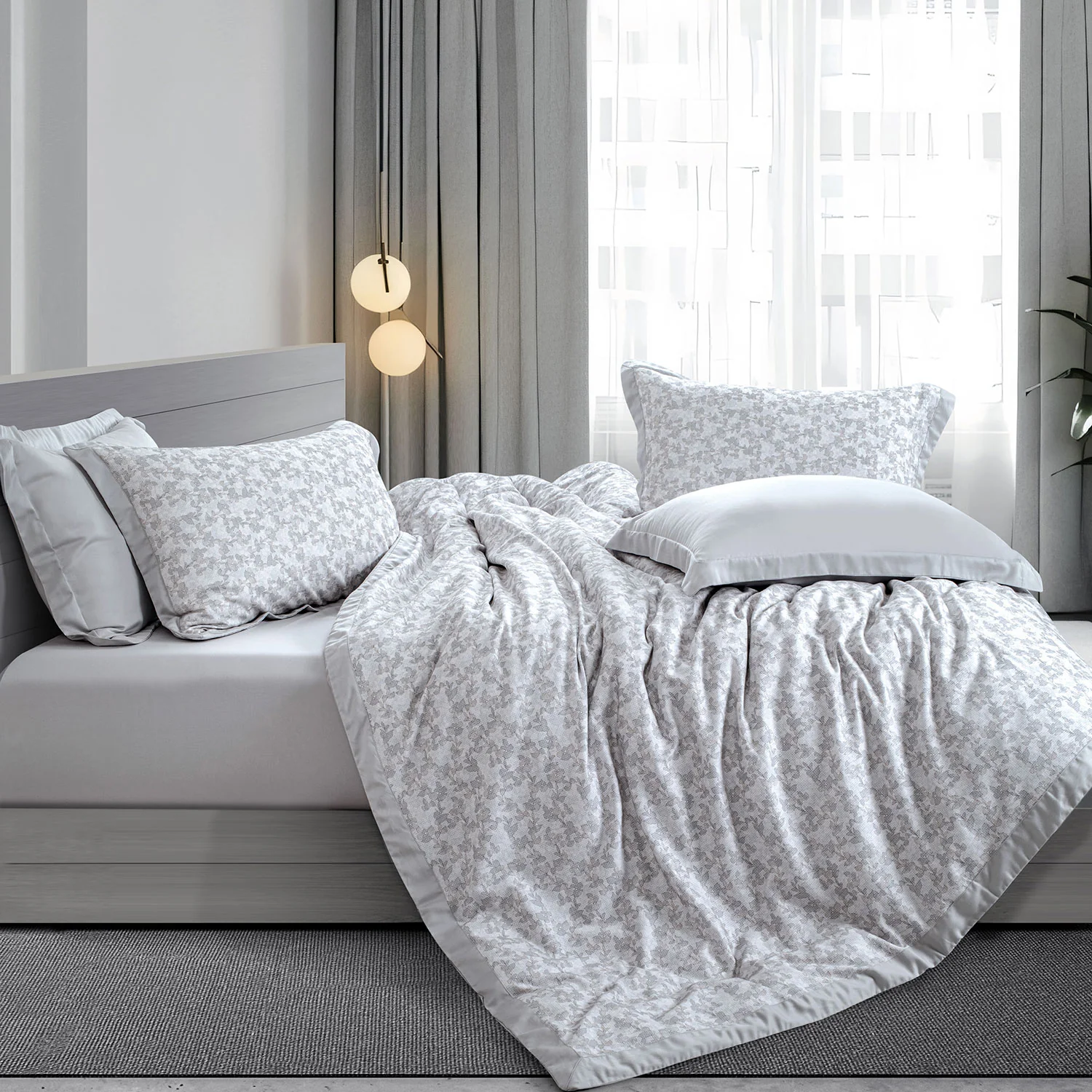 Bamboo Cotton Printed Bedsheet - Image 88