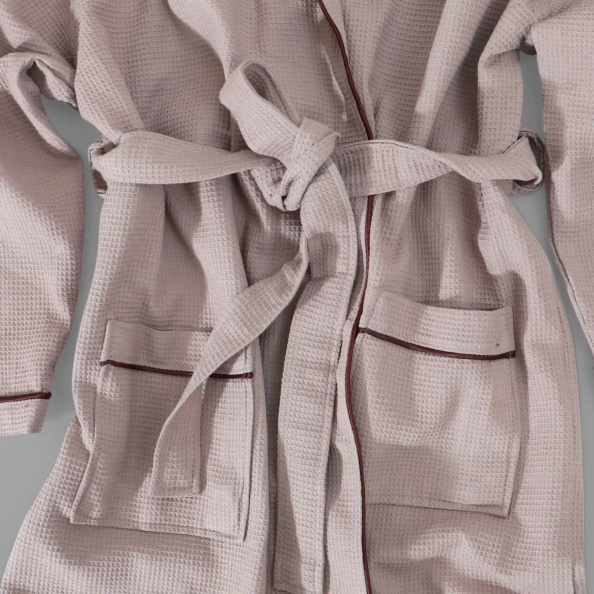 Cotton Waffle Bathrobe - Image 16