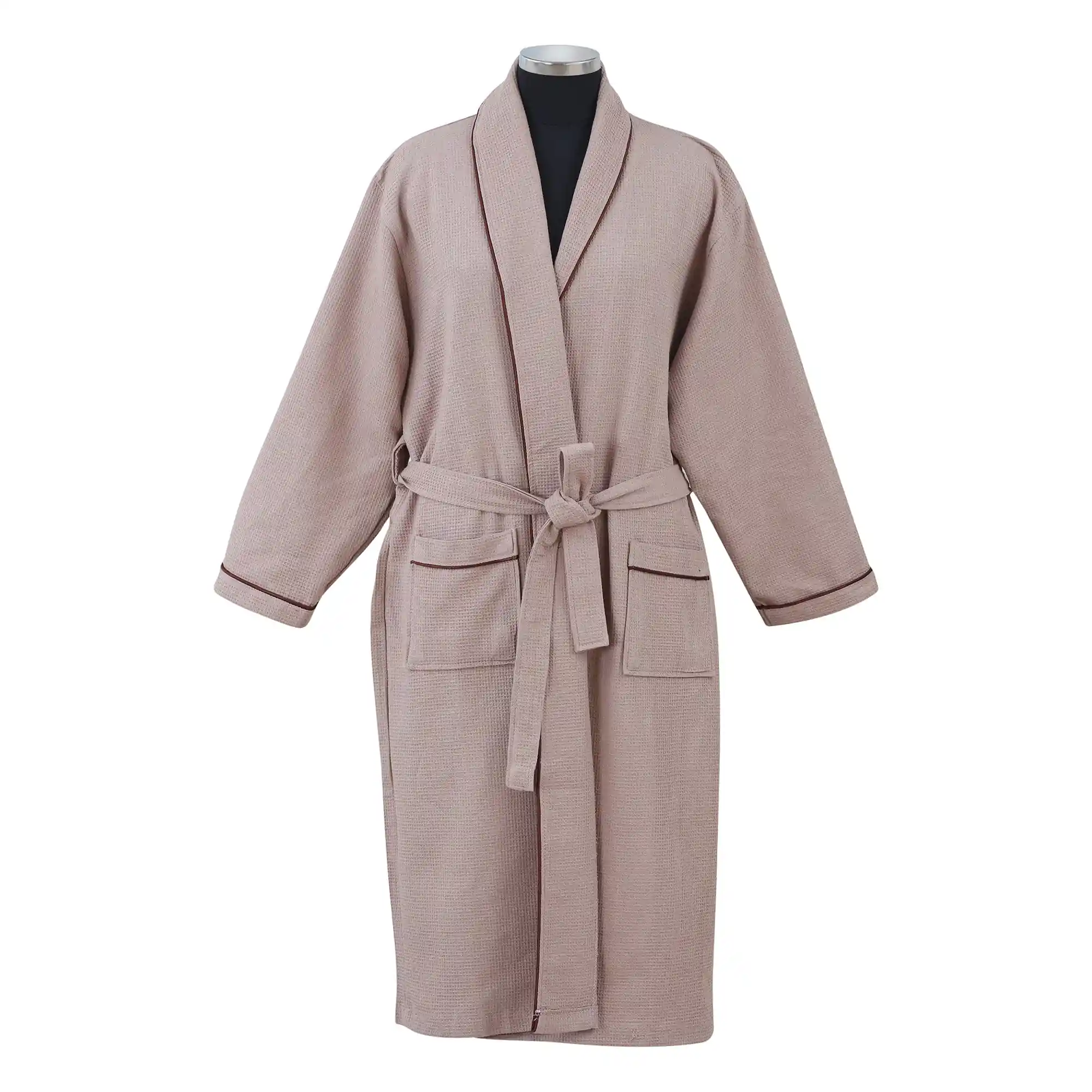 Cotton Waffle Bathrobe - Image 18