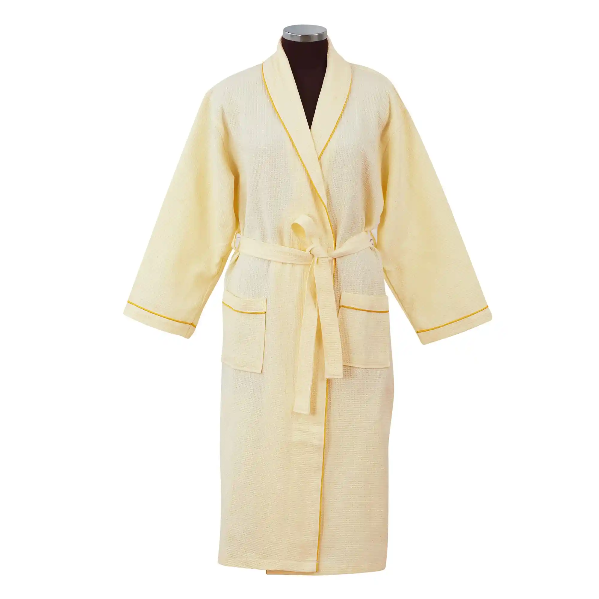 Cotton Waffle Bathrobe - Image 23