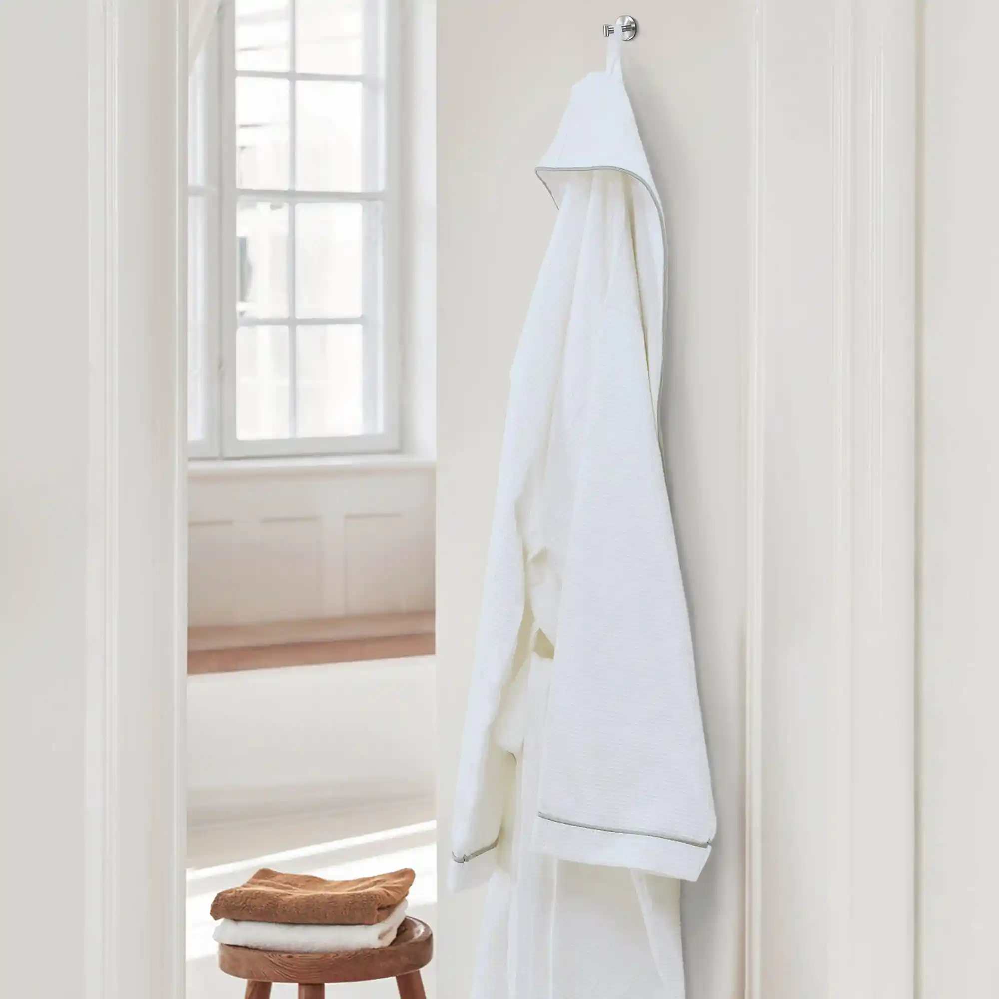 Cotton Waffle Bathrobe - Image 28