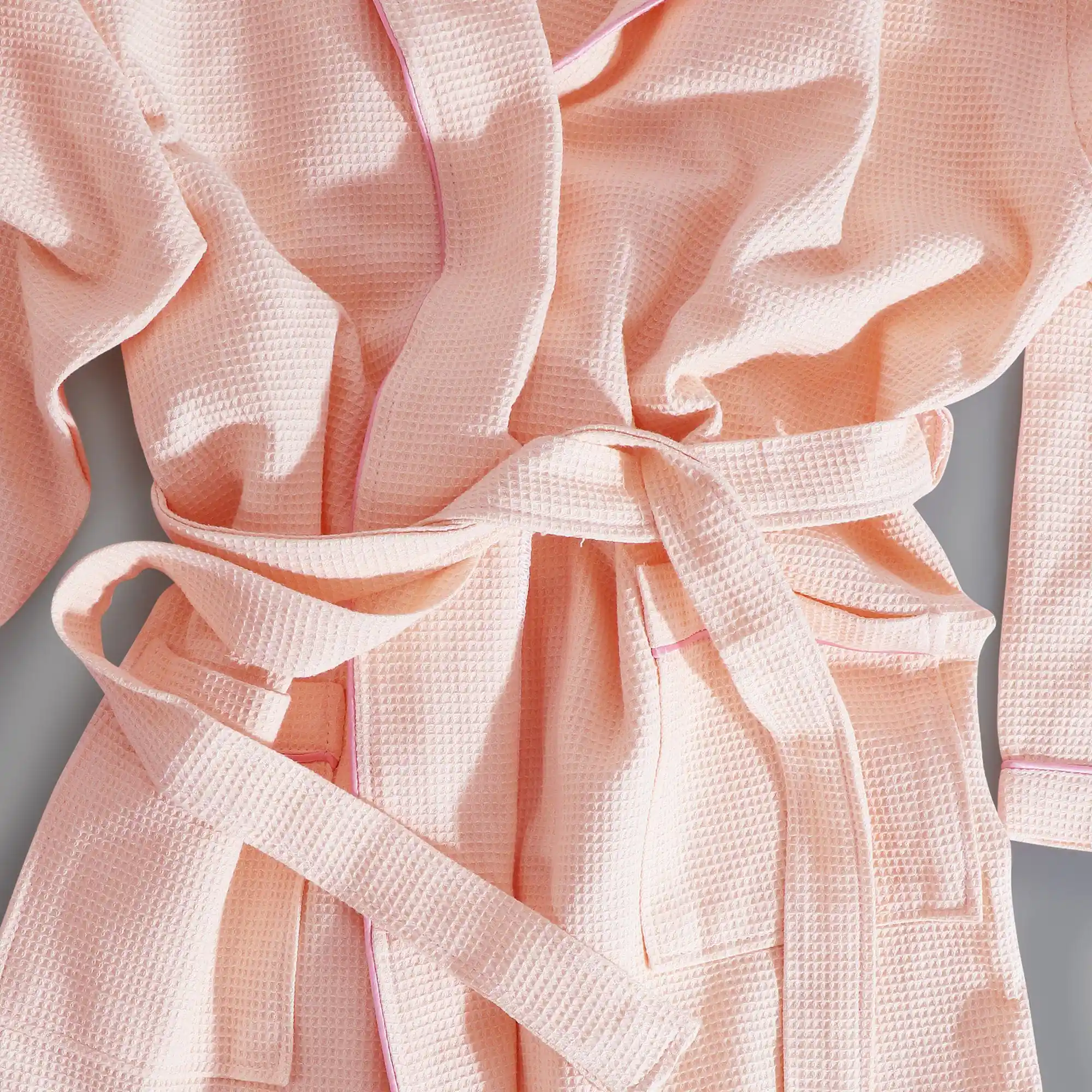 Cotton Waffle Bathrobe - Image 8