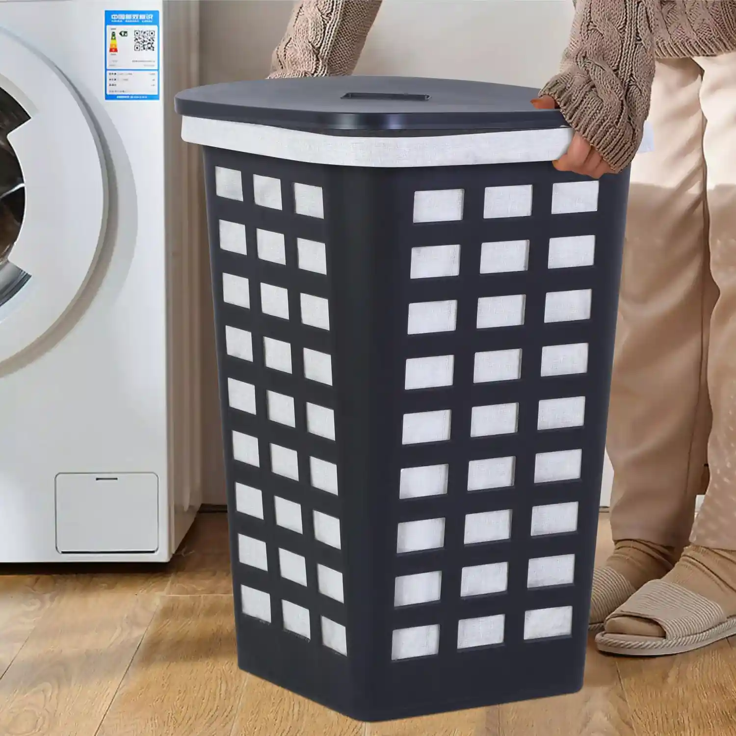 Boston Laundry Hamper 54 Litres - Image 5