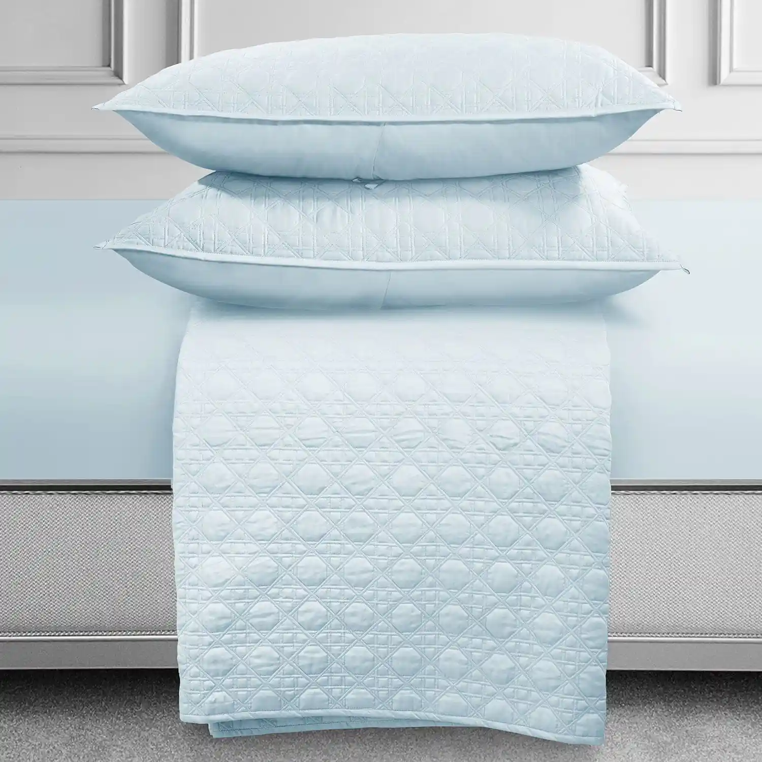 Botanic Mist Bedcover 3Pc Set | Cotton Bedcovers - Image 15