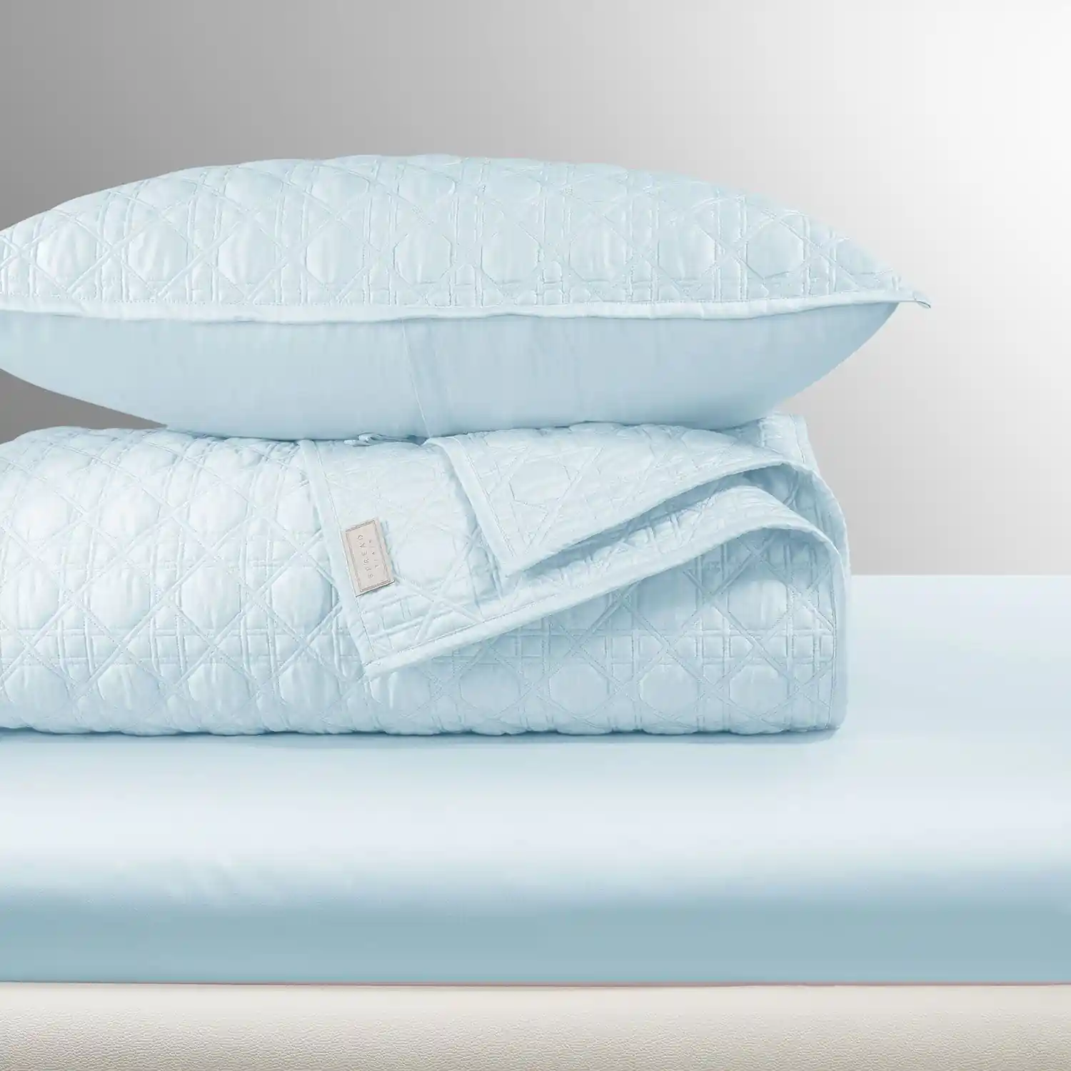 Botanic Mist Bedcover 3Pc Set | Cotton Bedcovers - Image 16