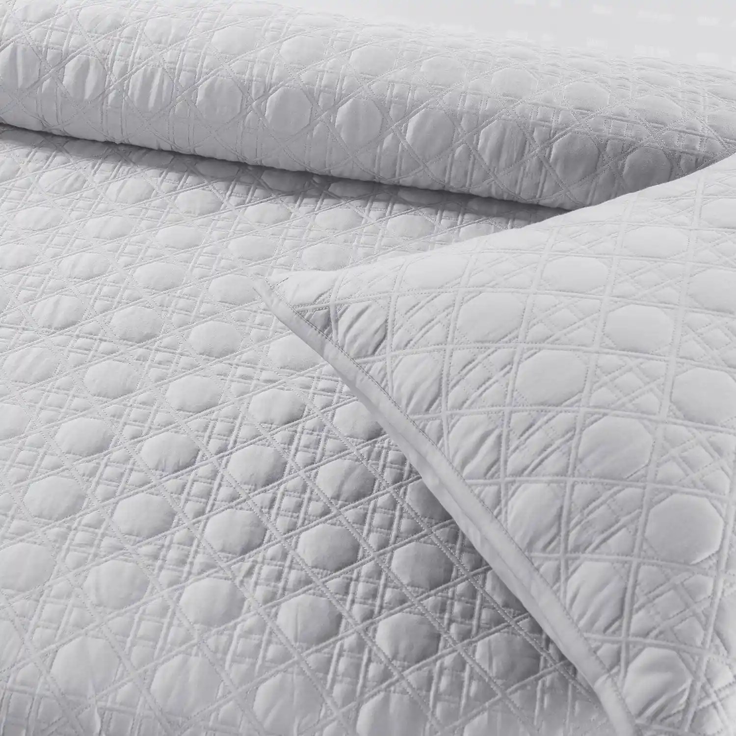 Botanic Mist Bedcover 3Pc Set | Cotton Bedcovers - Image 37