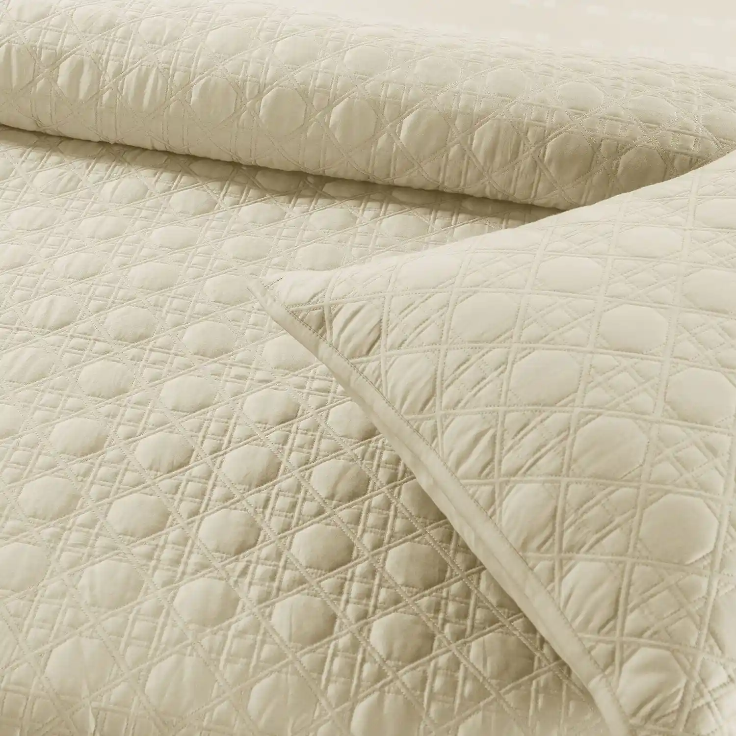 Botanic Mist Bedcover 3Pc Set | Cotton Bedcovers - Image 42