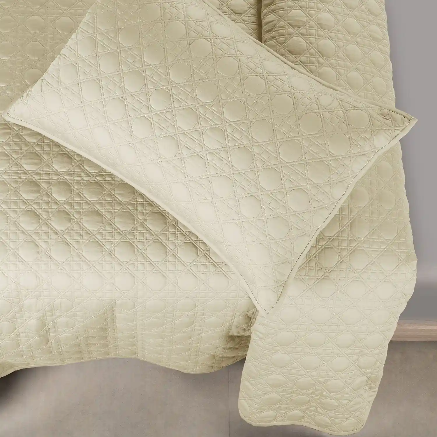 Botanic Mist Bedcover 3Pc Set | Cotton Bedcovers - Image 43