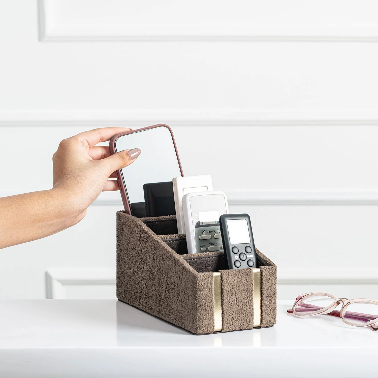 French Boucle Metal Handcrafted Storage Collection - Image 4