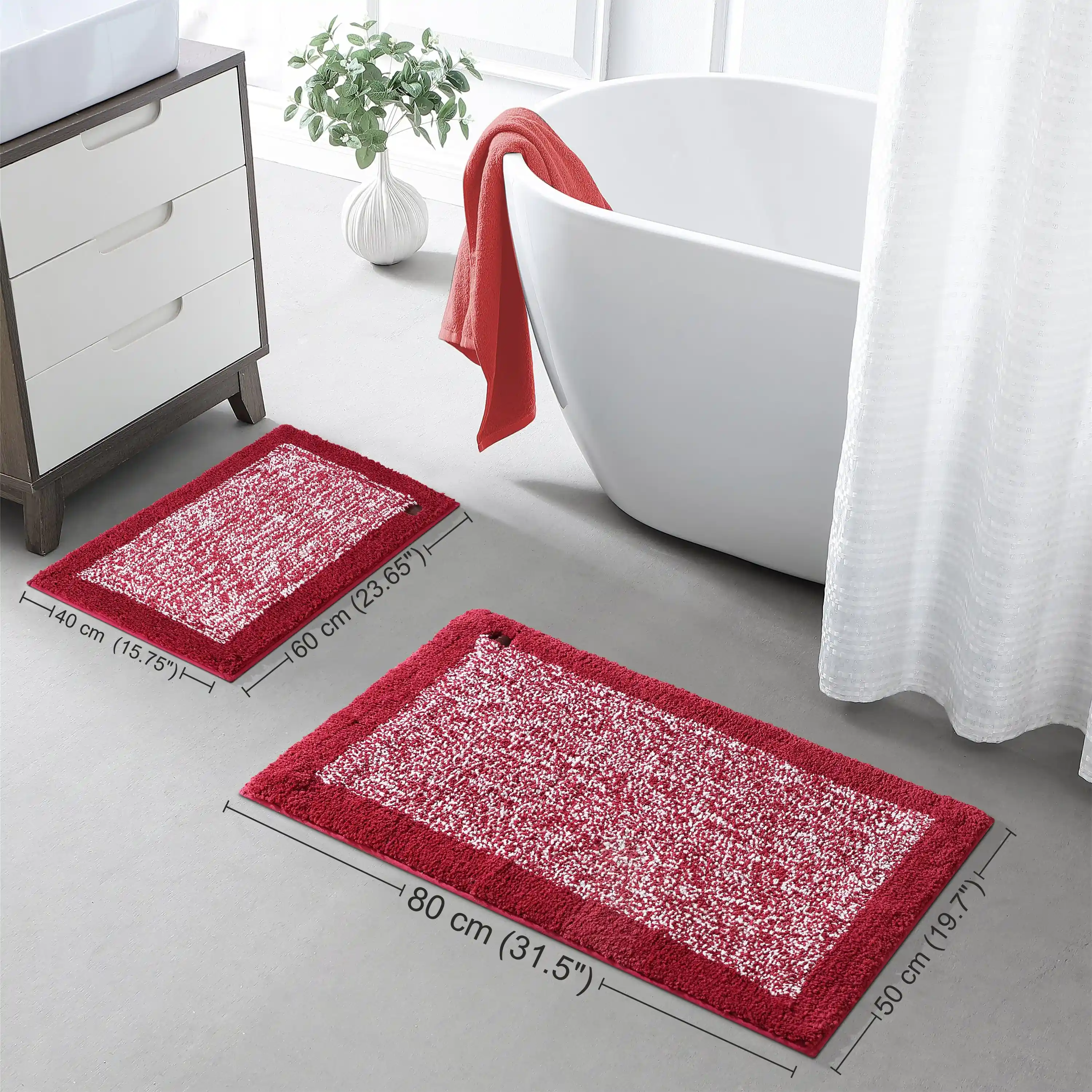 Bubble Dual Tone Mats - Thick And Plush - Image 40