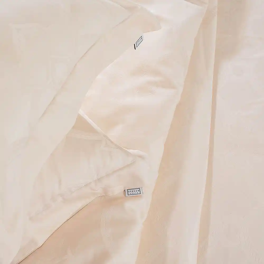 500 Tc Bamboo Bedding - Light Peach - Image 3