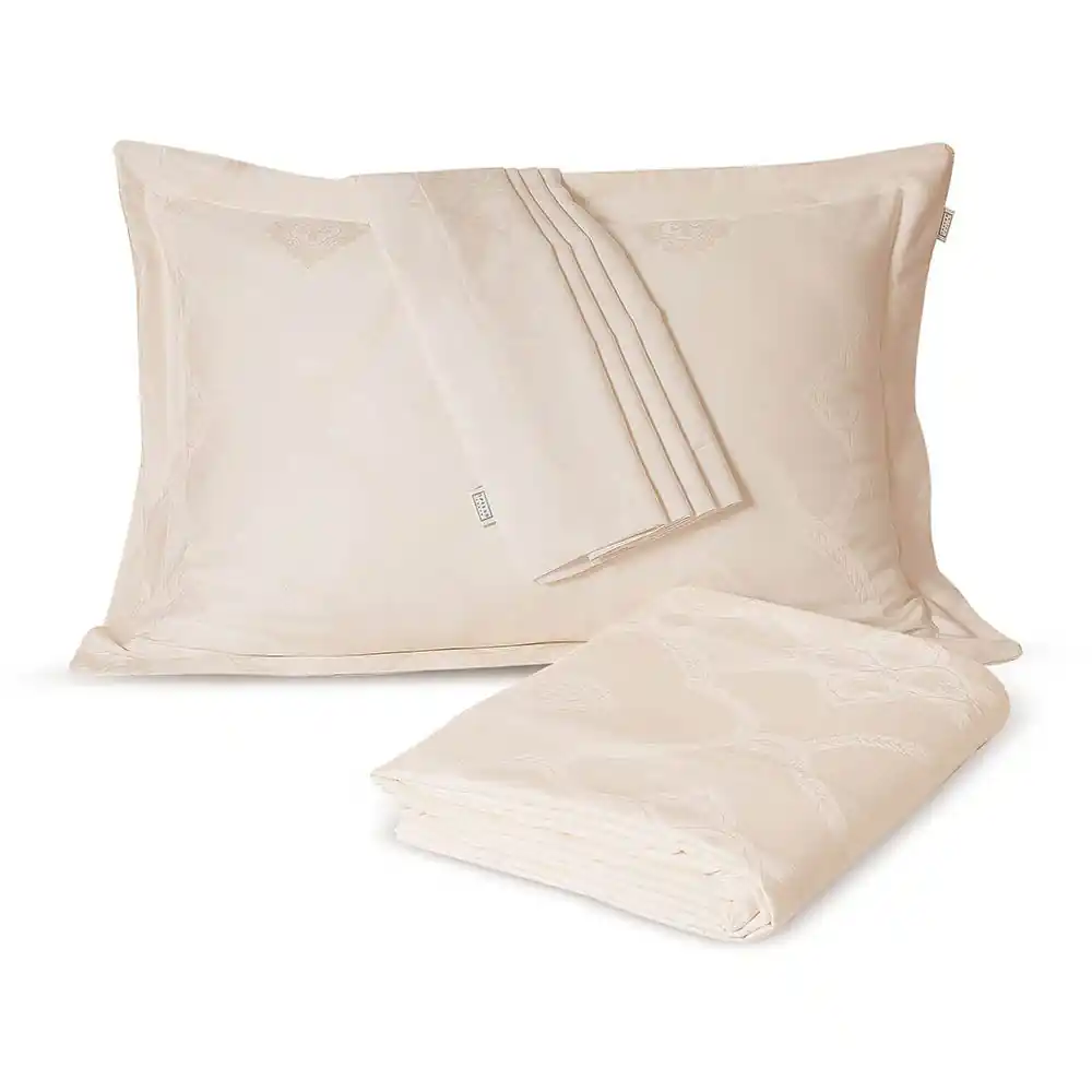 500 Tc Bamboo Bedding - Light Peach - Image 5