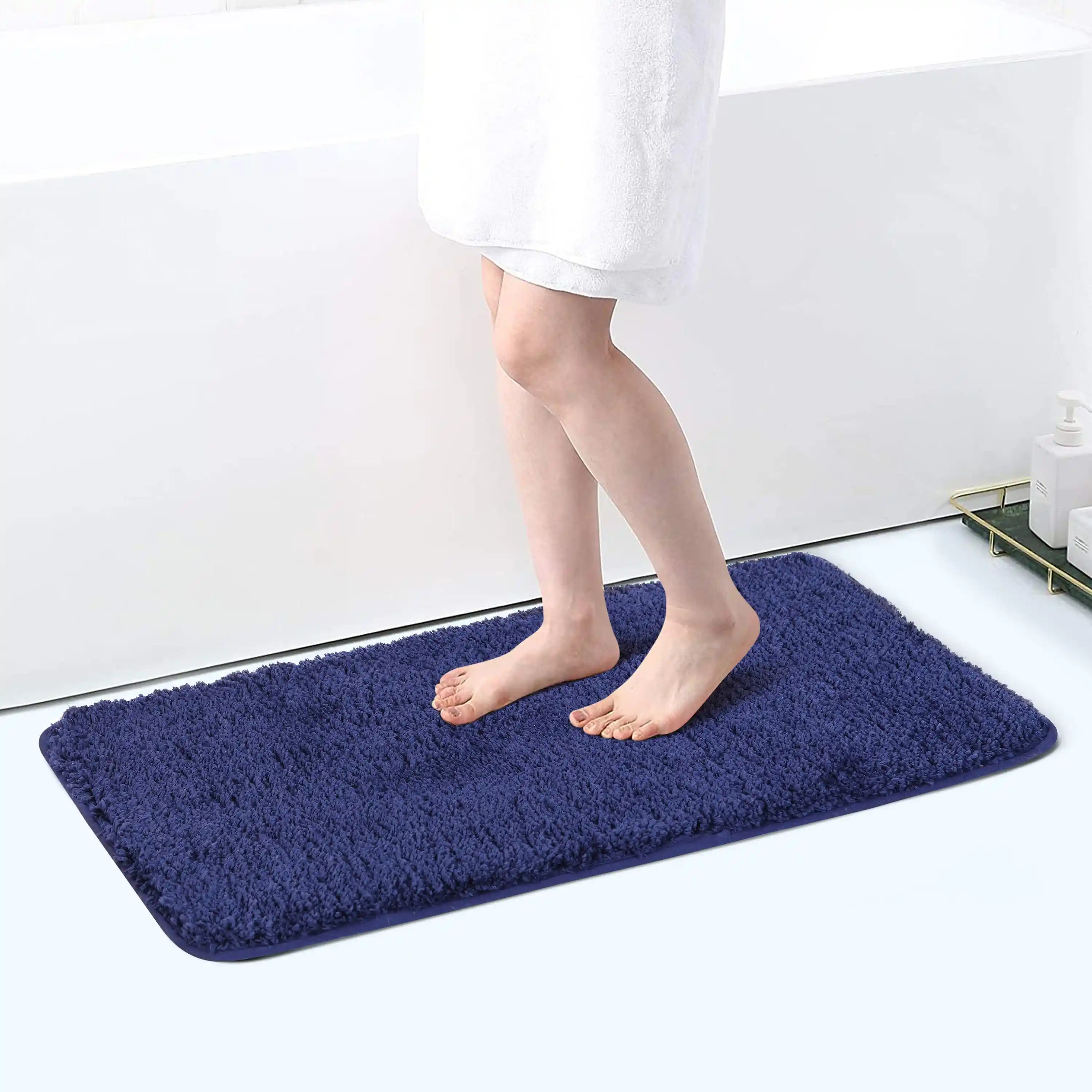 Ultra Soft Microfiber Anti Skid Bathmats - Image 11