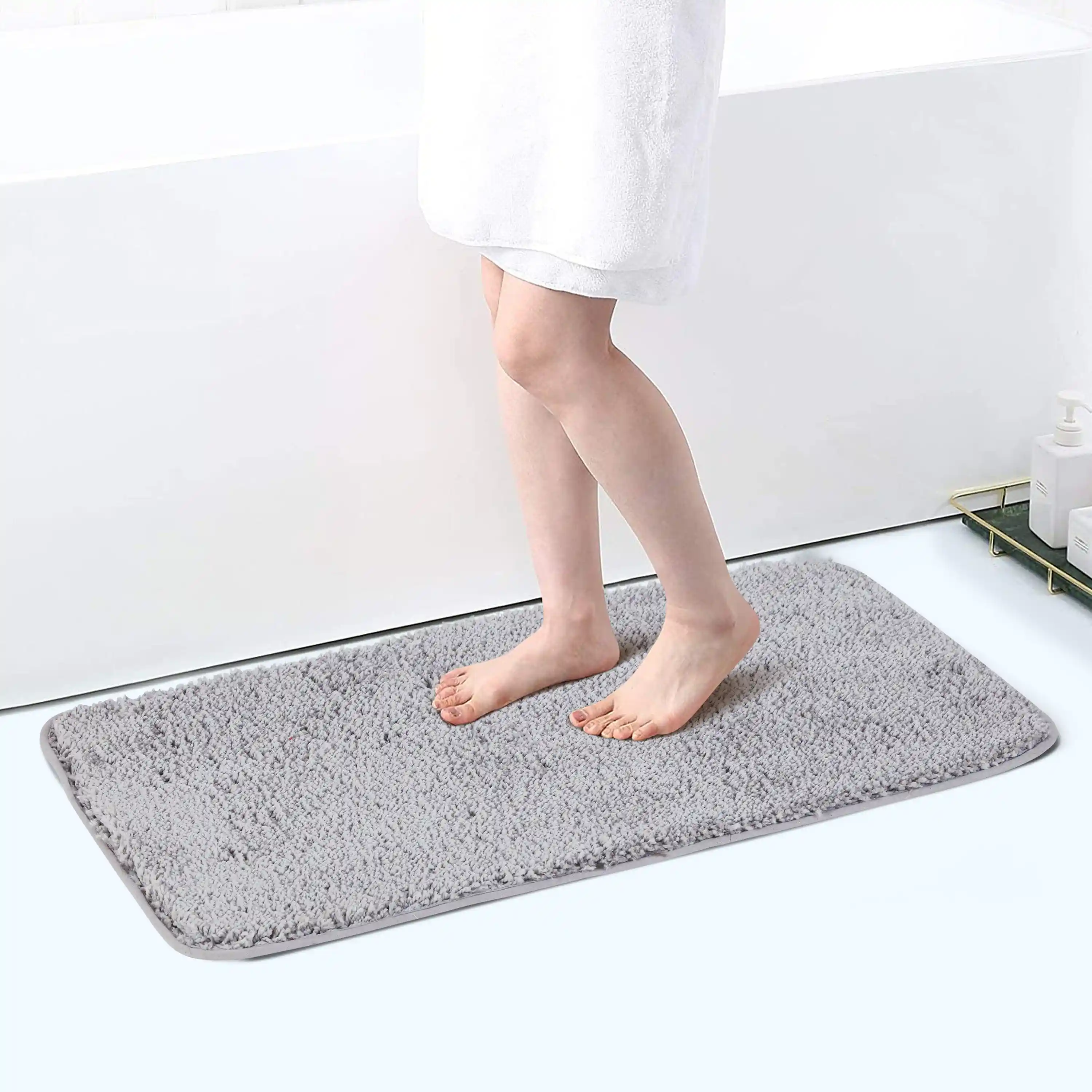 Ultra Soft Microfiber Anti Skid Bathmats - Image 26