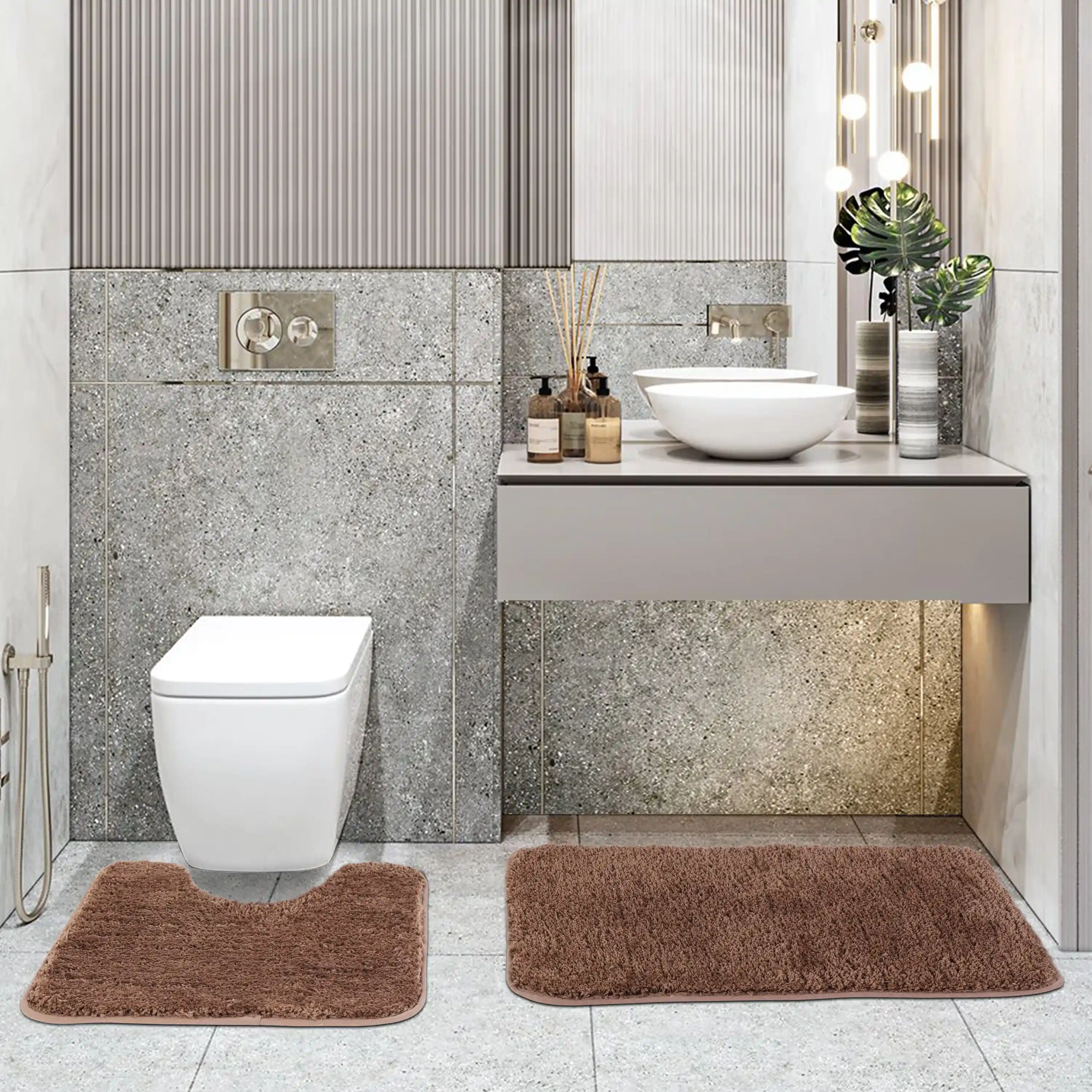 Ultra Soft Microfiber Anti Skid Bathmats - Image 33