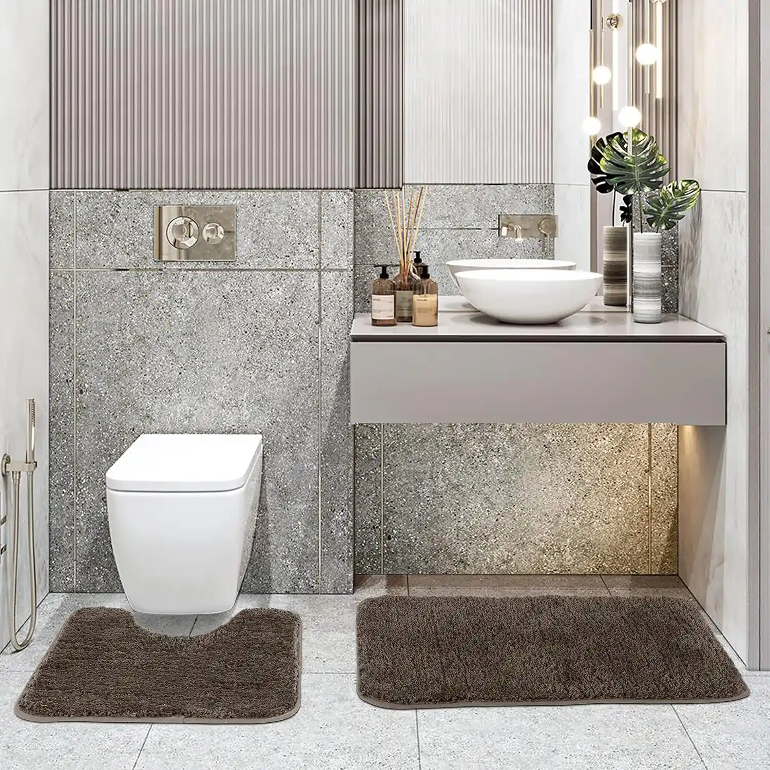 Ultra Soft Microfiber Anti Skid Bathmats - Image 83