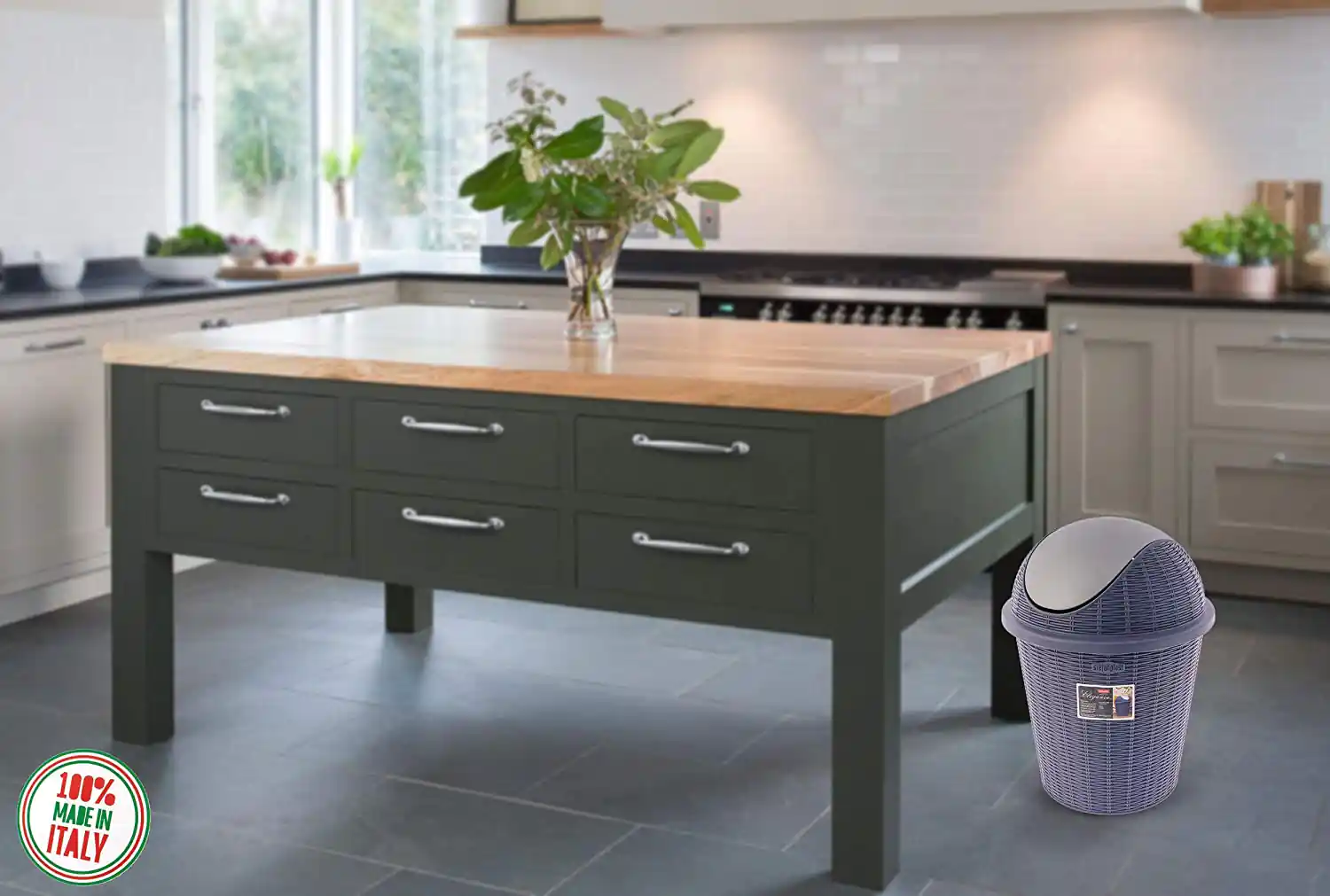 Elegance 10 Litre Dustbin For Home. Kitchen, Office Use - Image 7