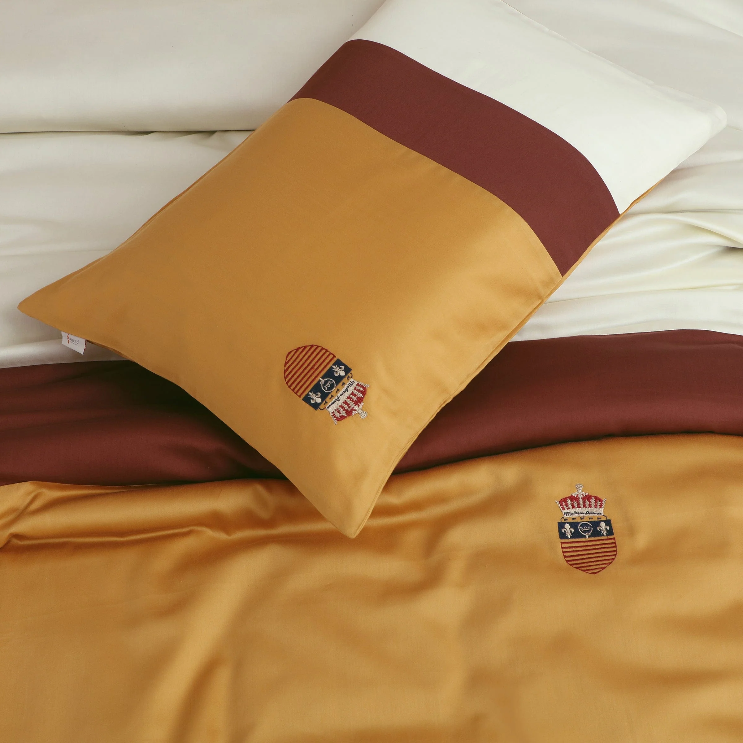 500 Tc Florence Bedding Collection | 100 % Cotton Bedding Set - Image 3