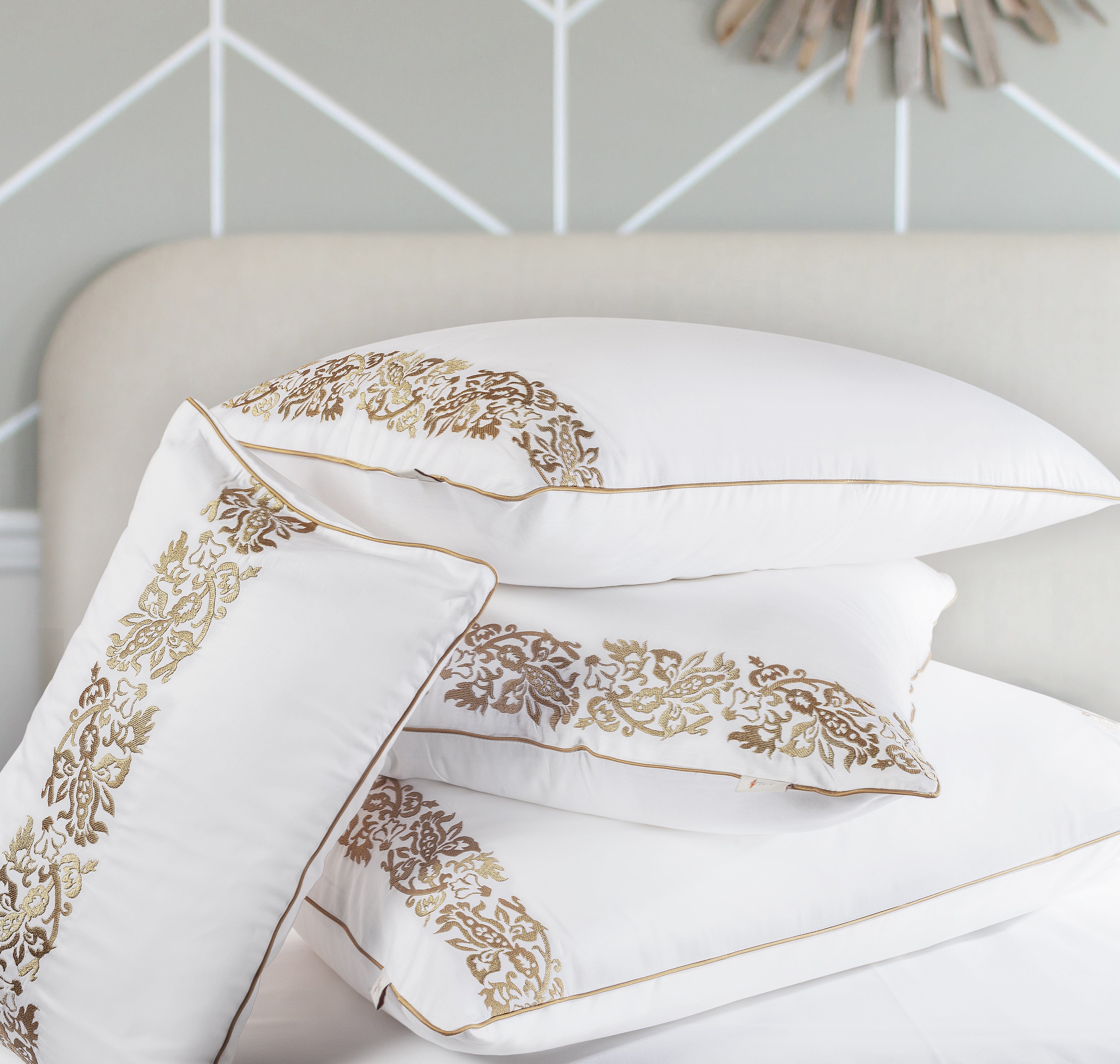 500 Tc Florence Bedding Collection | 100 % Cotton Bedding Set - Image 4