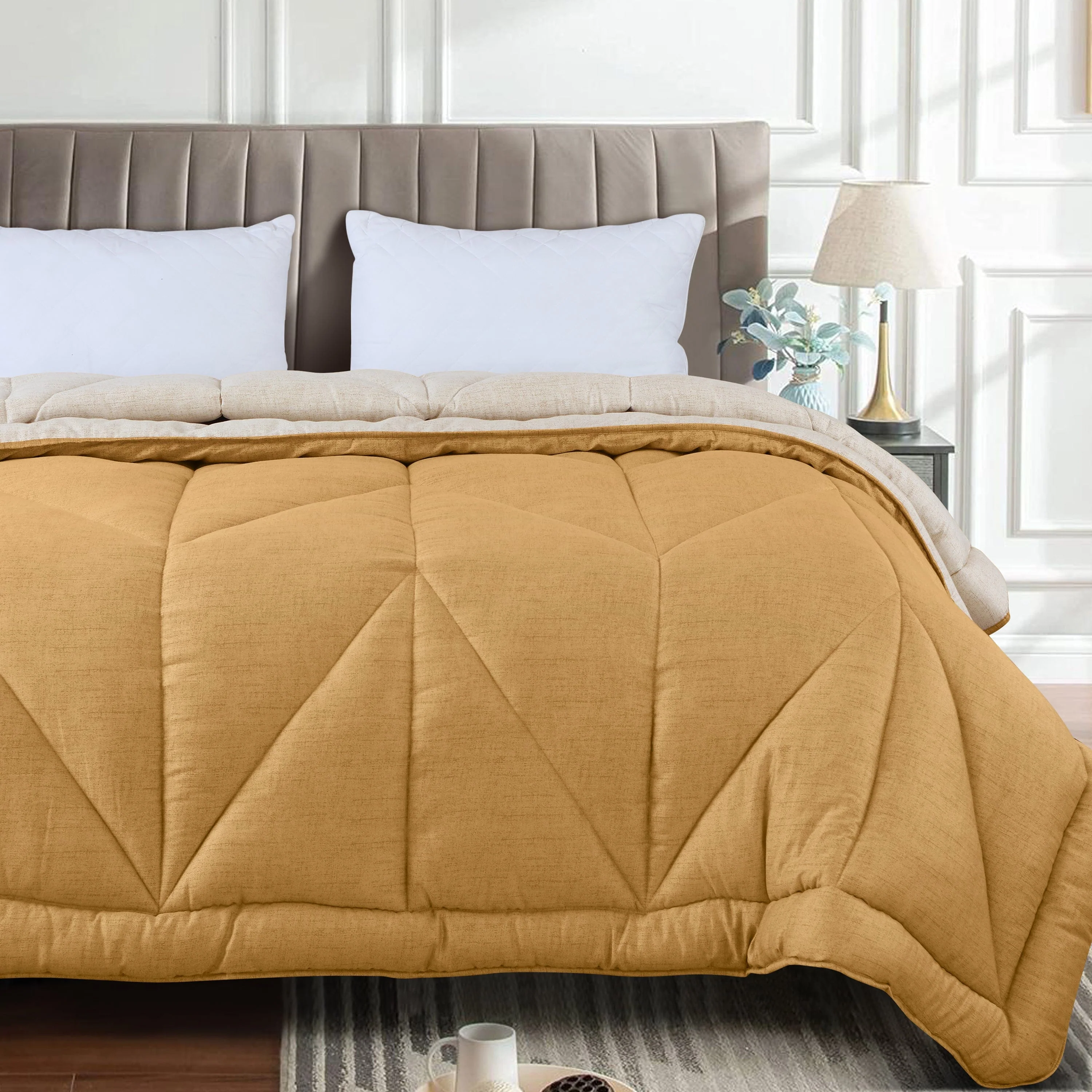 Grain Light Weight Winter Reversible Quilt |Lightweight Quilt For Winter - Image 19