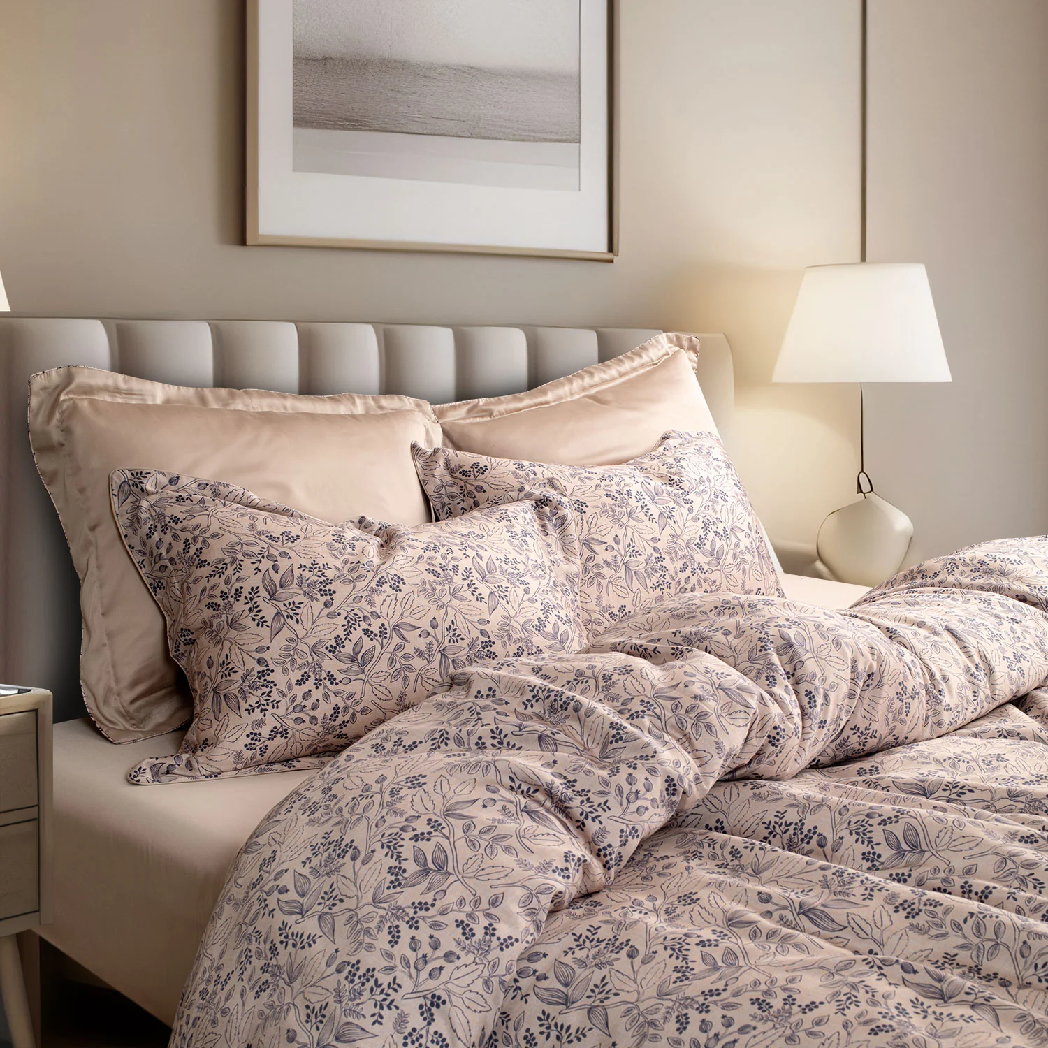 Green House Bamboo Bedding Set - 6 Pcs Set - Image 104