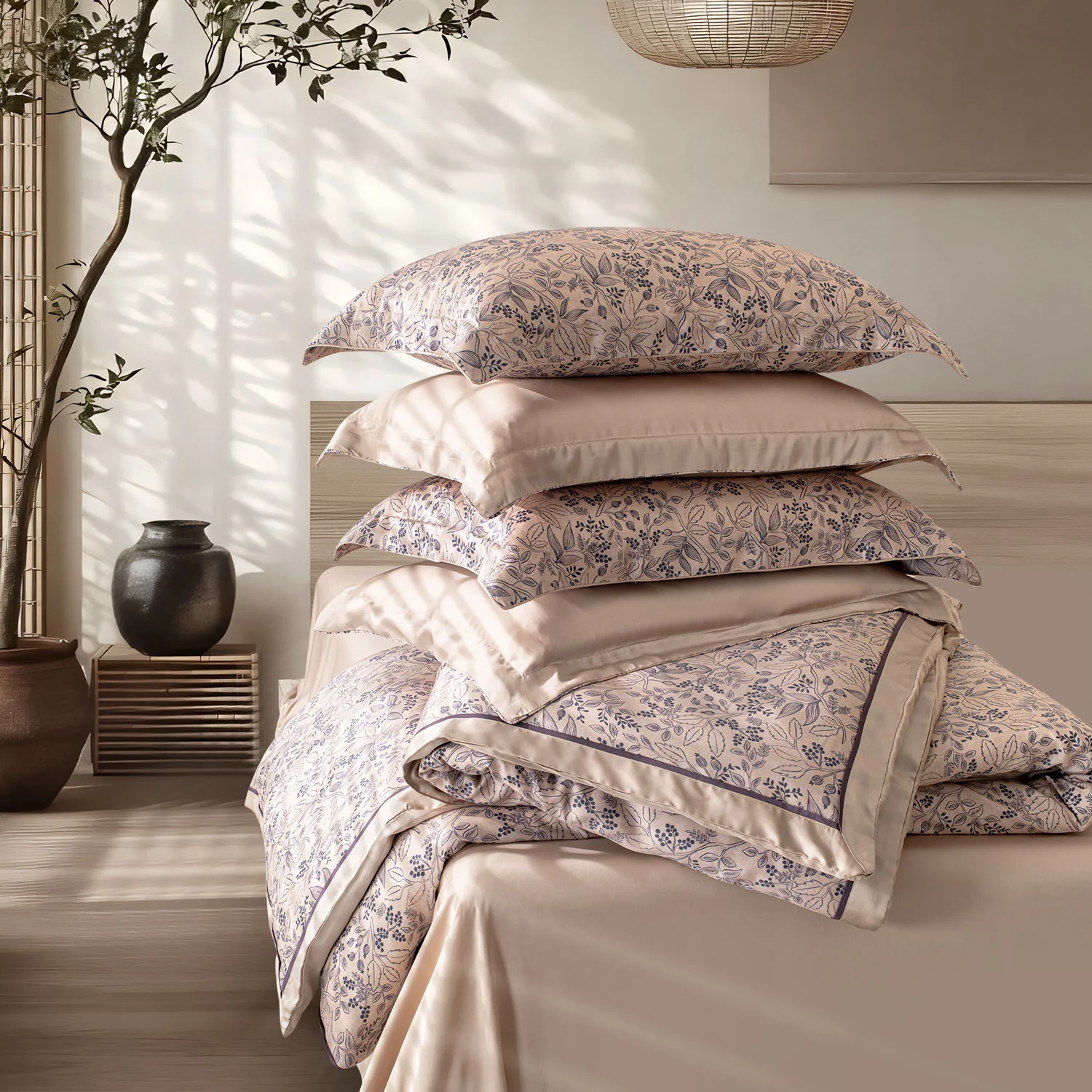 Green House Bamboo Bedding Set - 6 Pcs Set - Image 106