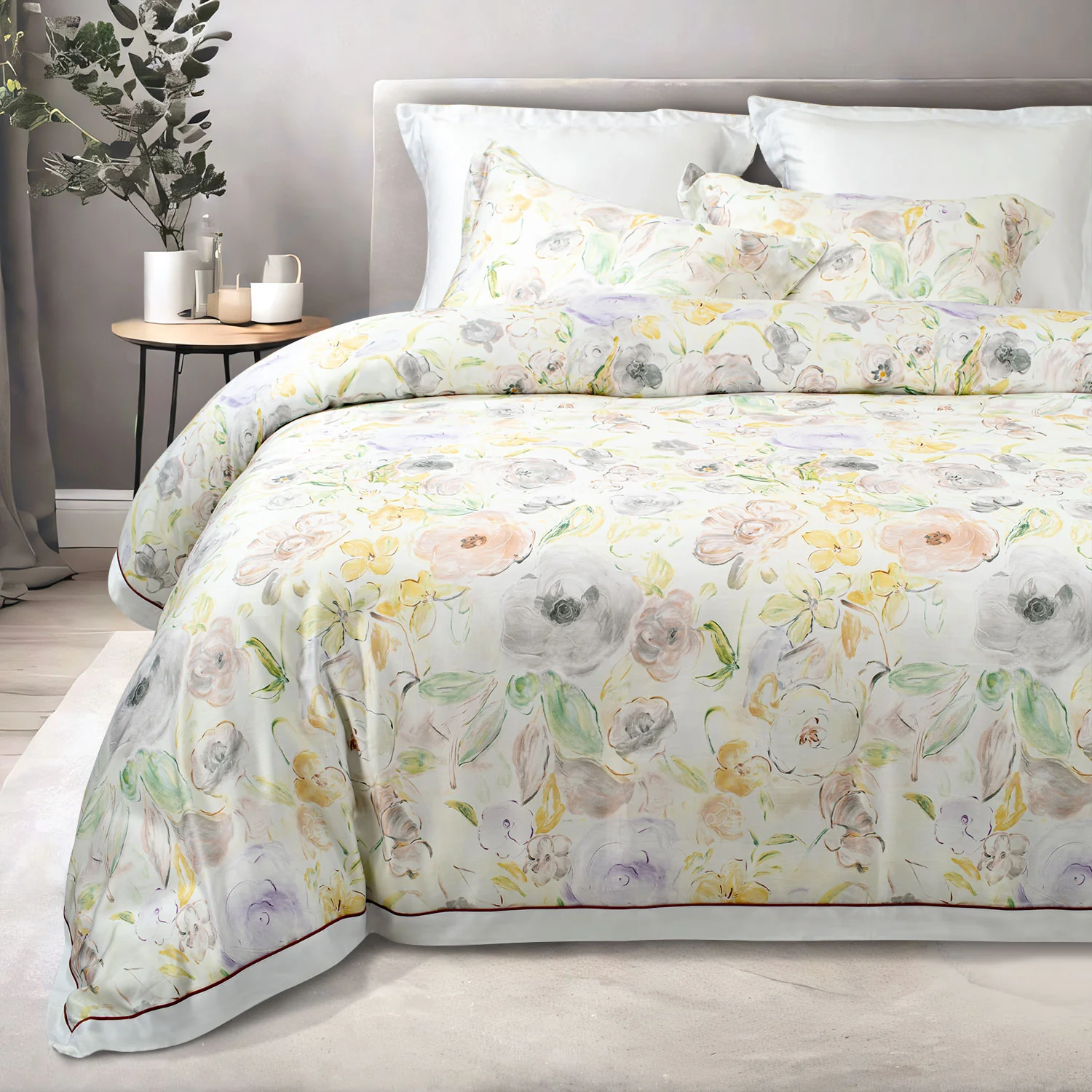 Green House Bamboo Bedding Set - 6 Pcs Set - Image 109